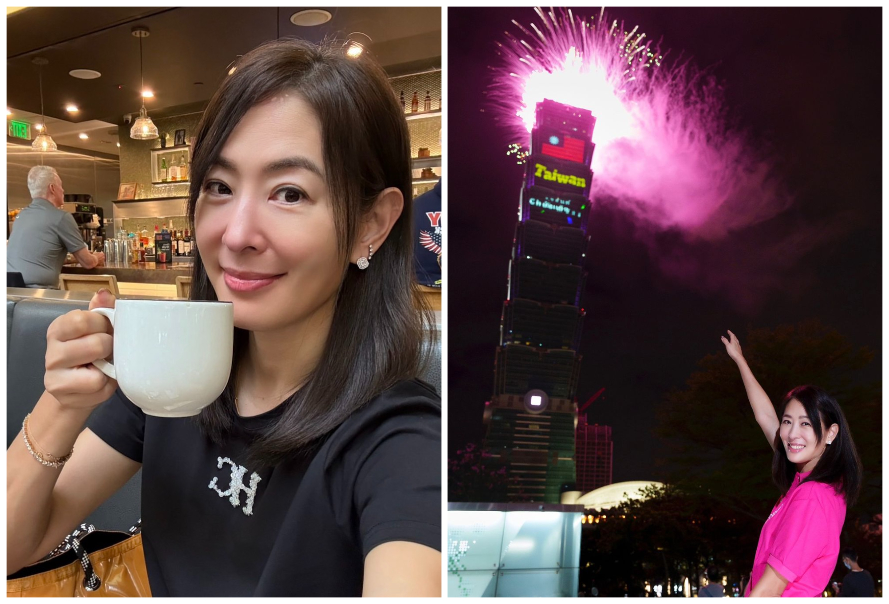 賈永婕籌劃施放101國慶煙火，引起話題。（翻攝賈永婕IG）