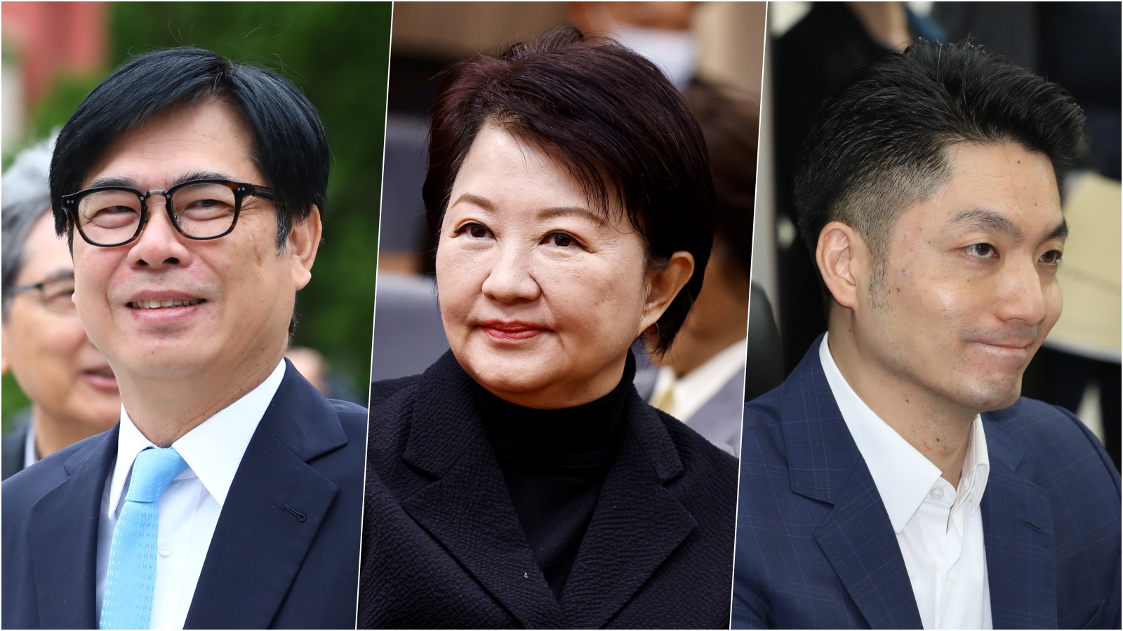 《遠見雜誌》今公布2025年全國縣市長施政滿意度調查。陳其邁在六都中奪冠,而盧秀燕則是退步最多,蔣萬安今年終於不再墊底。(本刊資料照)