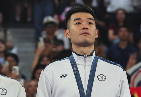 王齊麟奪金後，網友紛紛覺得他人設開始崩壞。（達志影像）