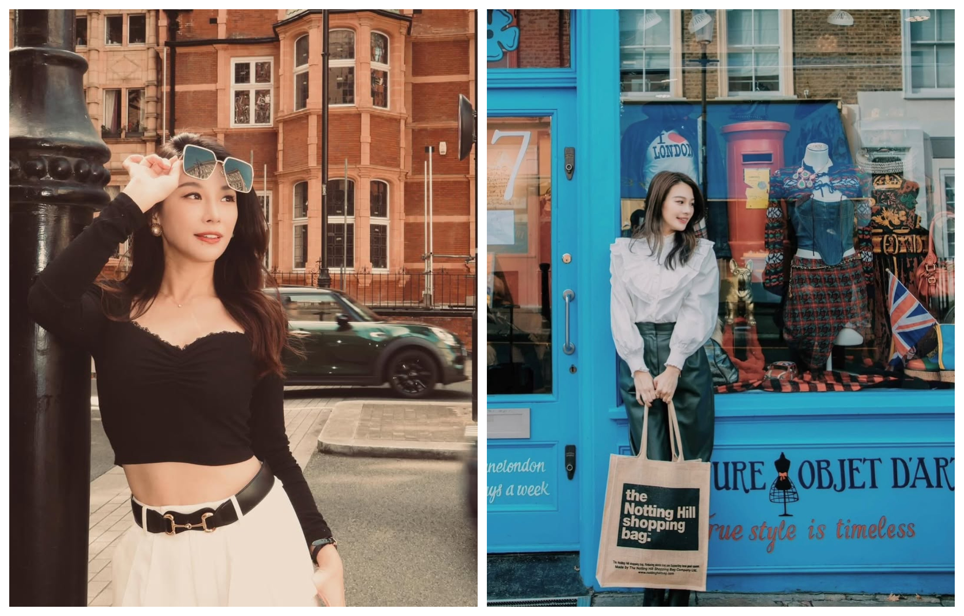 艾莉絲移居英國倫敦4年，越來越適應當地生活。（翻攝iris_1221_lily IG）