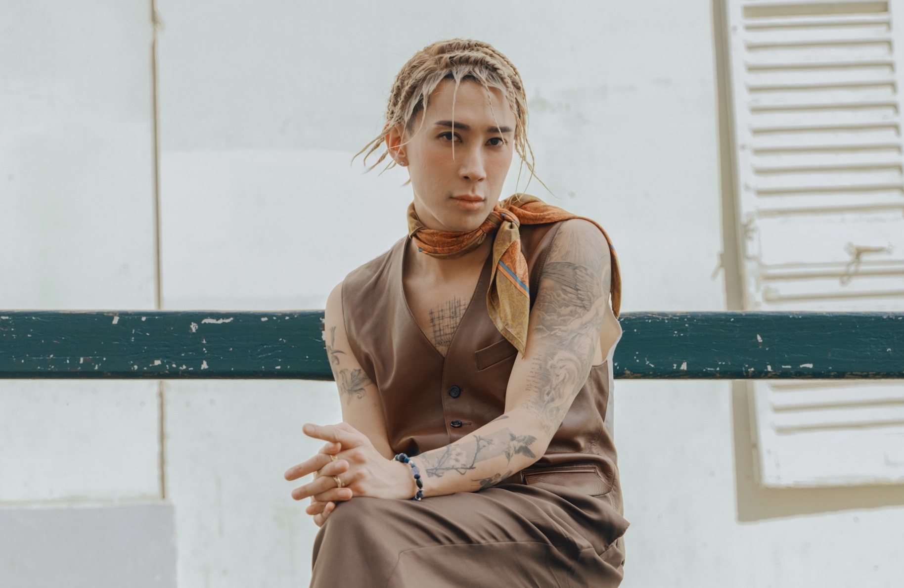 港星馬天佑將〈我們什麼都不是〉帶到米蘭夯一波。（Fame Glory提供）