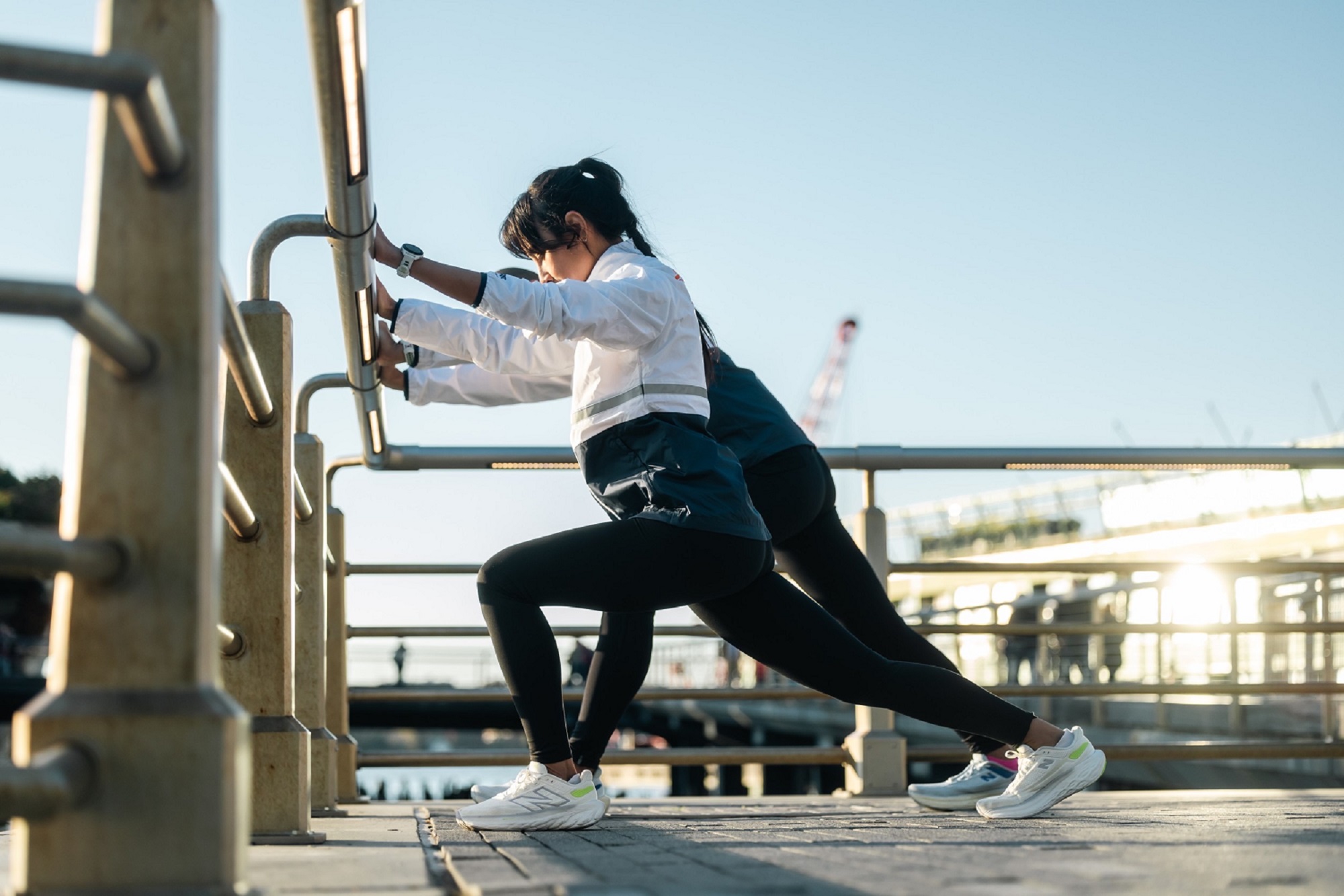 房思瑜為首次馬拉松挑戰，事前準備3個月。（TVBS提供）