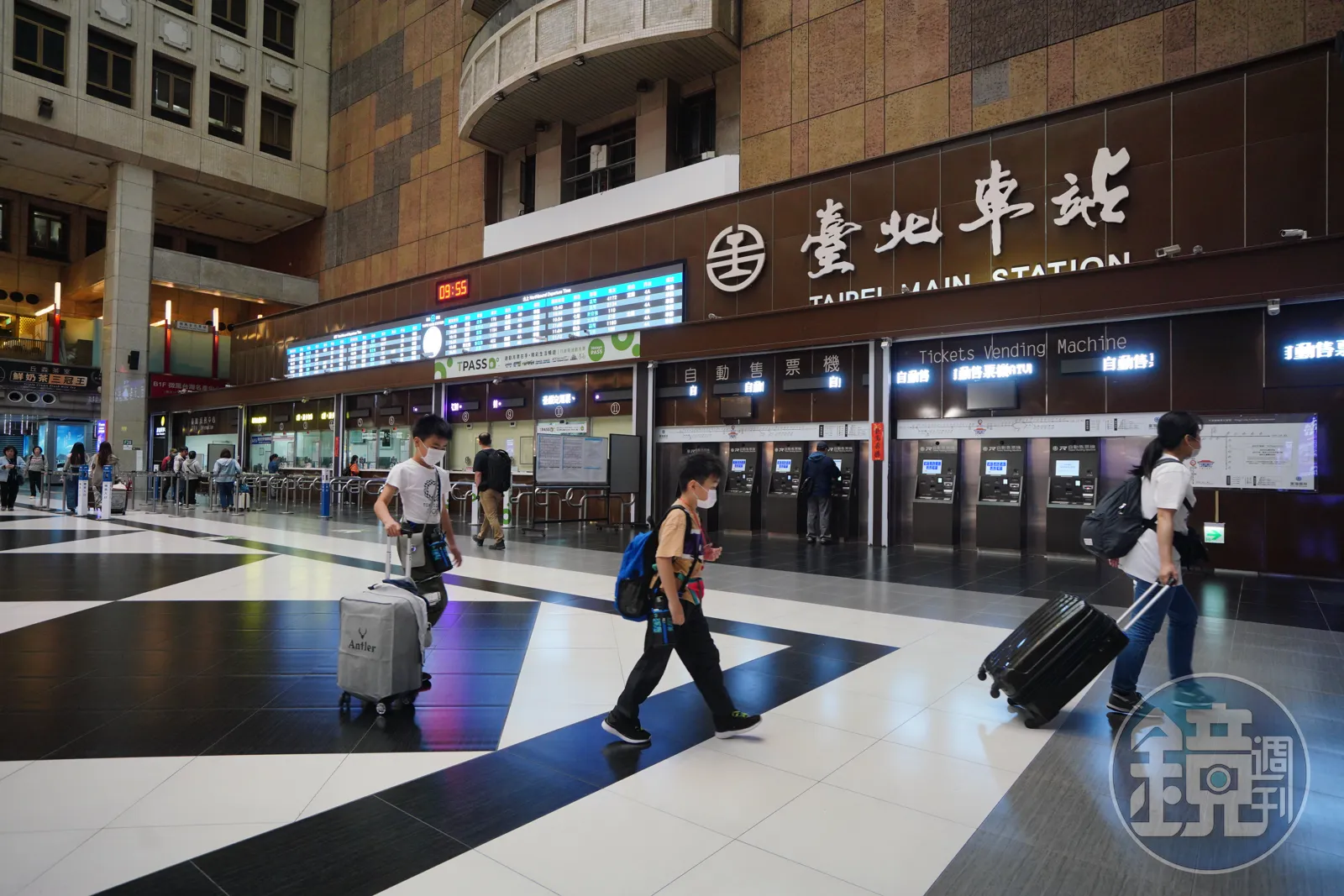 台北車站傳隨機攻擊。圖非事發現場畫面。