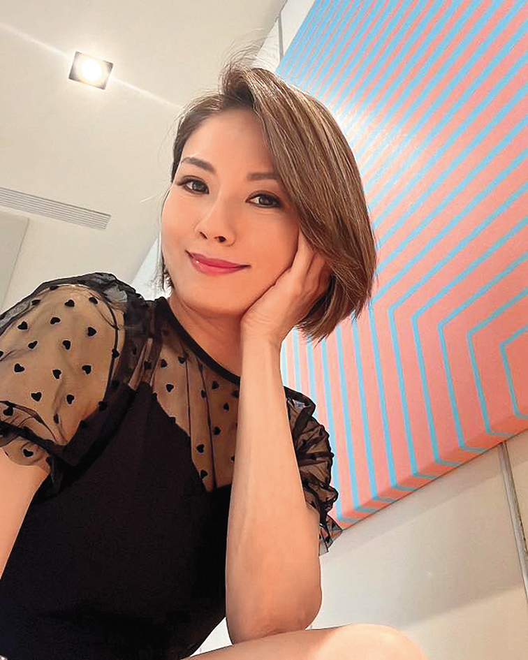 林佳儀遭前夫挪用資金,還成為連帶保證人,陷入債務黑洞。(翻攝自林佳儀臉書)