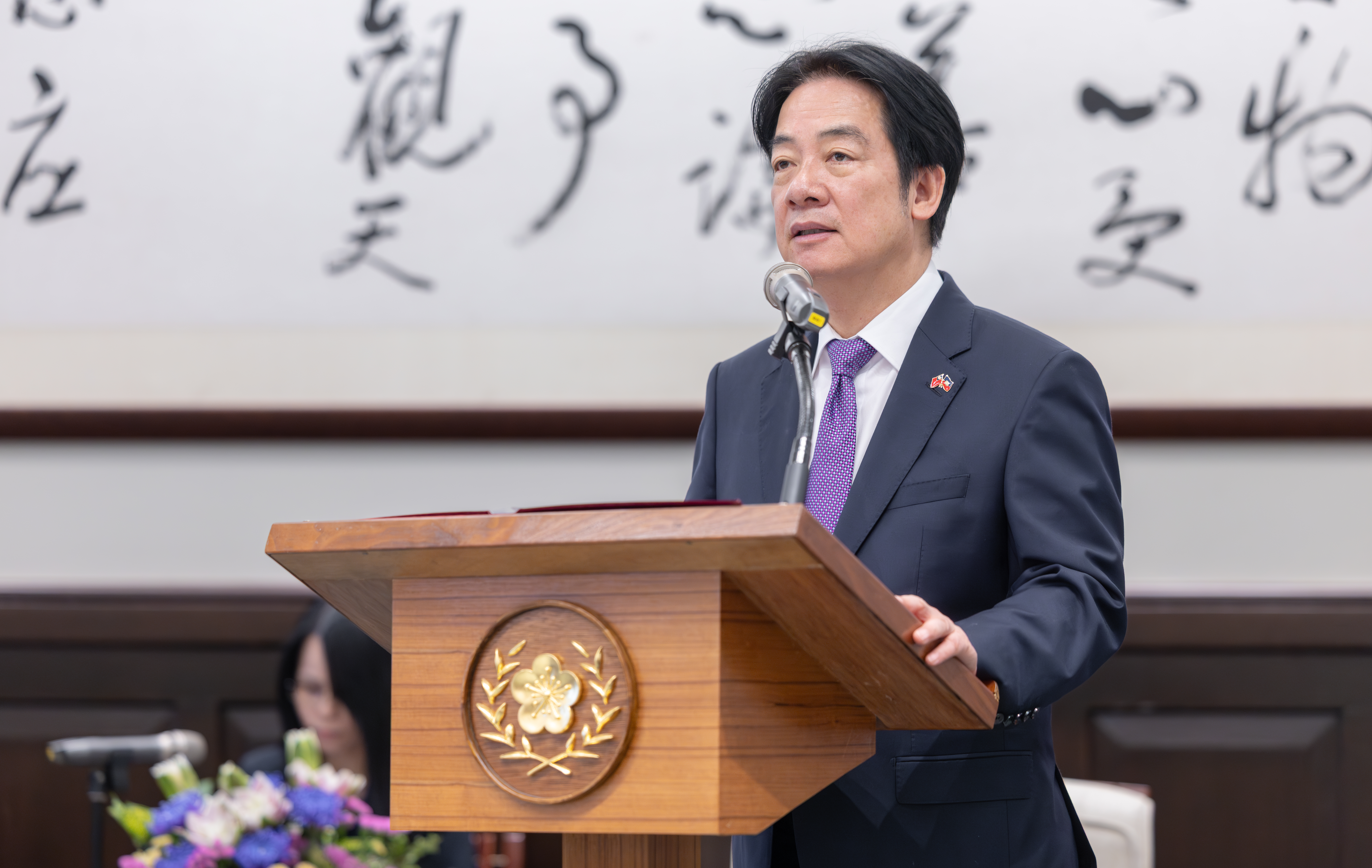 總統賴清德傳於今年8月展開「元首外交」第二波行程。（總統府提供）