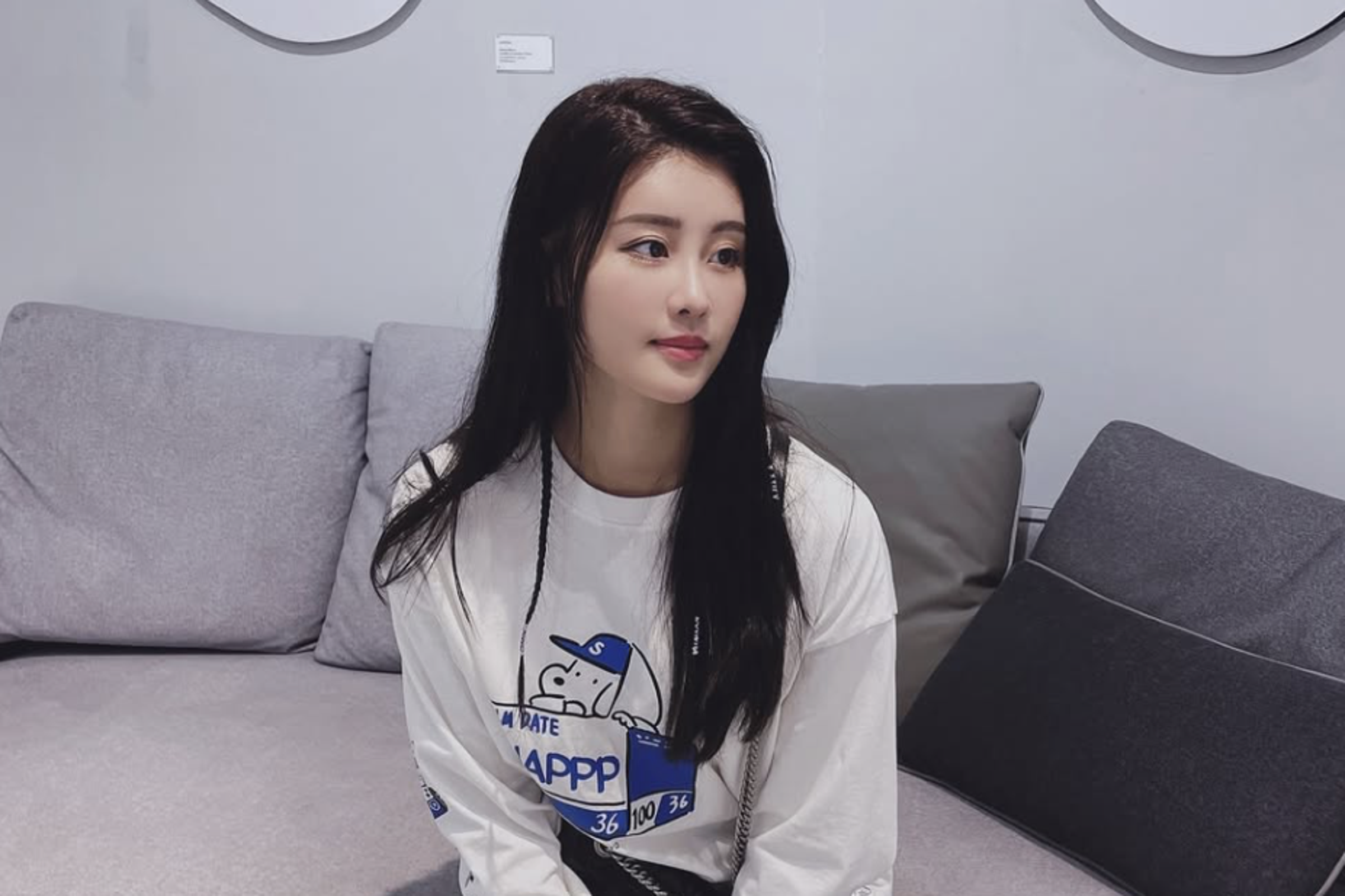 林真亦的形象甜美。(翻攝自IG)