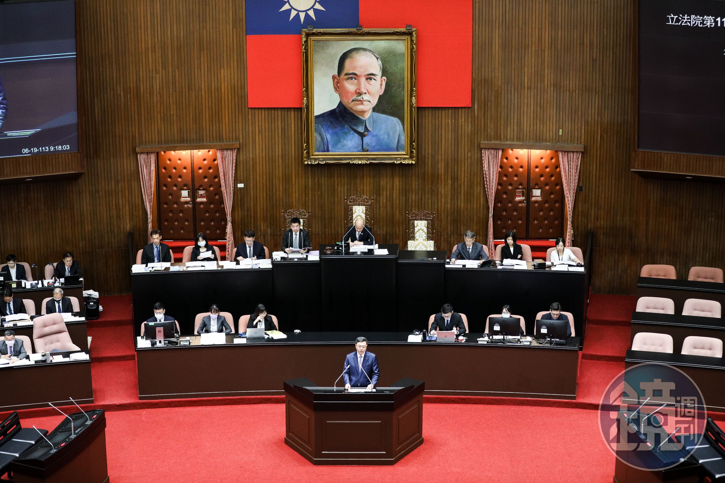 行政院長卓榮泰日前對國會改革法案提出覆議。