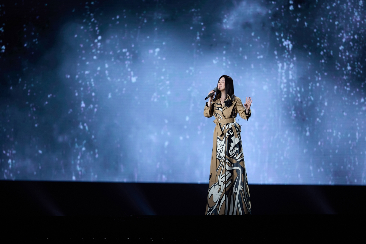 江蕙高雄巨蛋演唱會邁入第4場。（寬宏藝術提供）