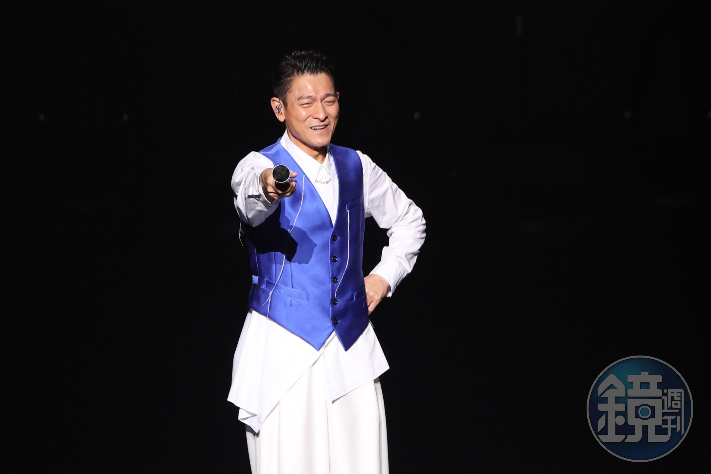 劉德華今在小巨蛋舉辦「輝葉按摩椅呈獻今天⋯is the Day」巡迴演唱會。