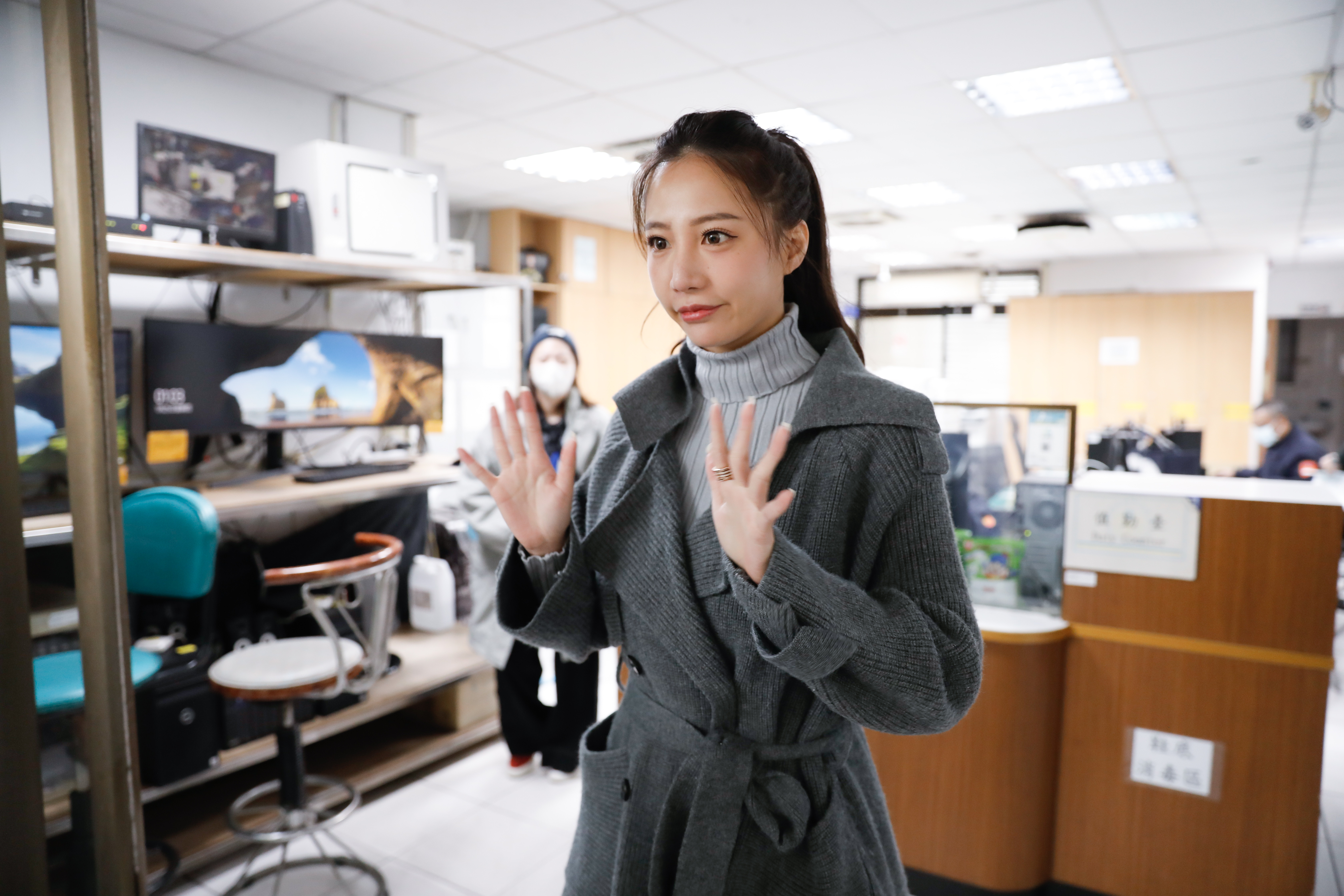 林采緹副業遭詐騙網站鎖定今親赴警局報案。