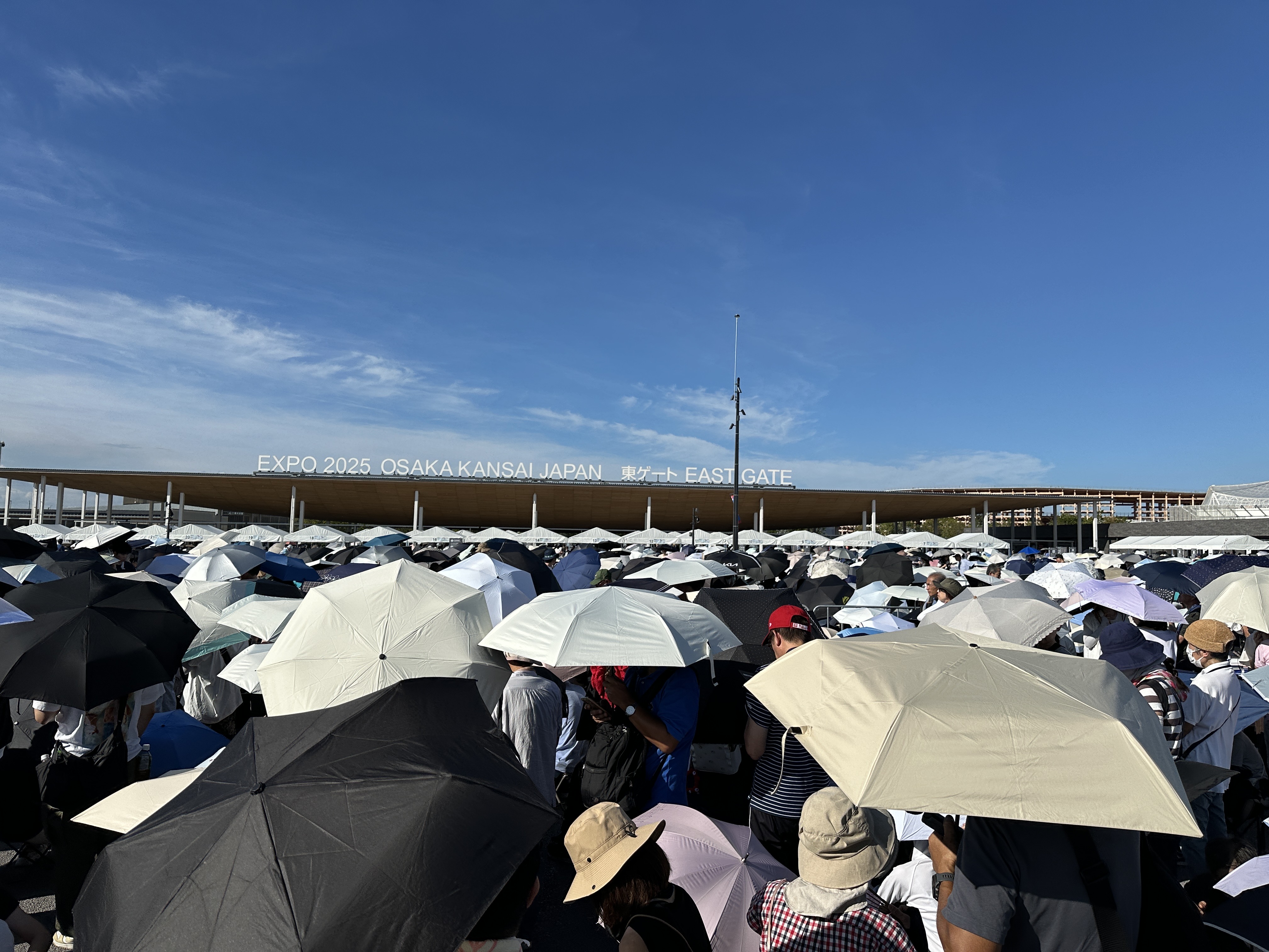大阪萬博即將閉幕，近日每天的入園人潮都相當驚人。