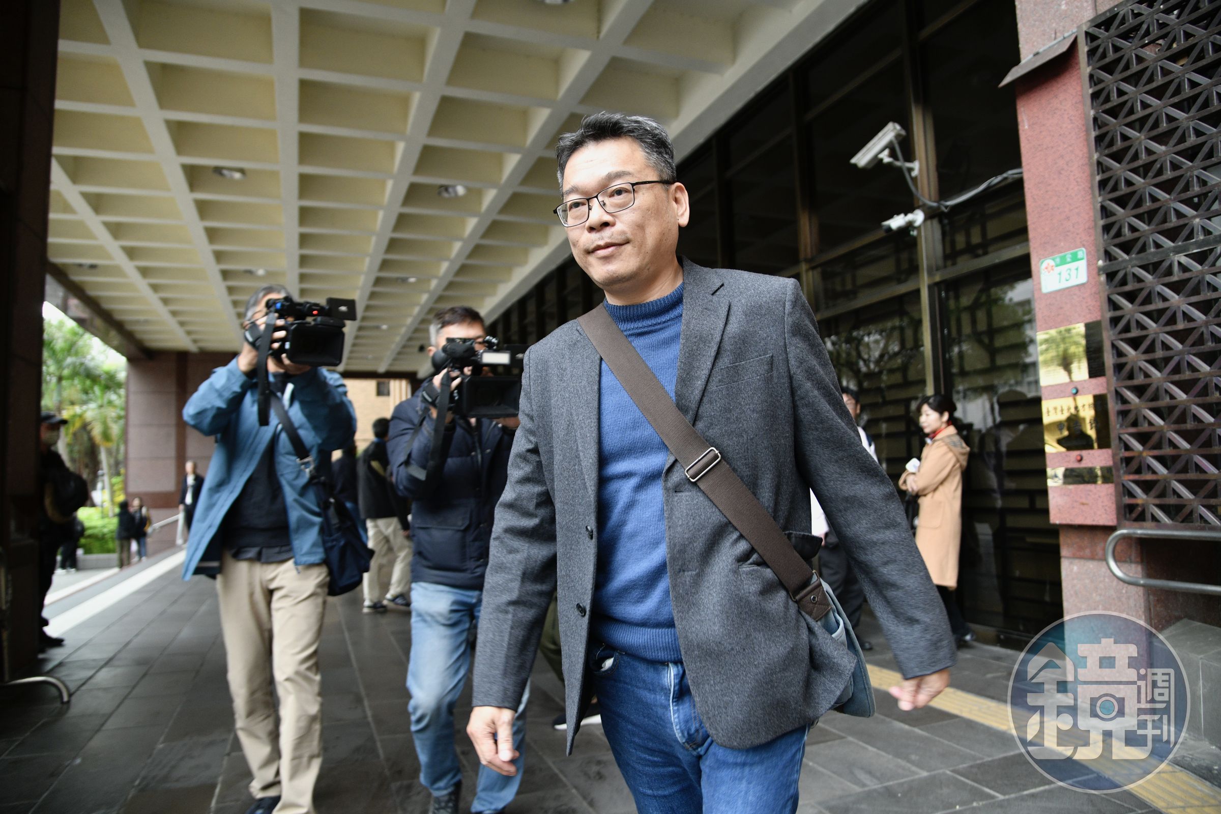 張益贍遭北檢約談作證，透露「起訴書就快出來了」。
