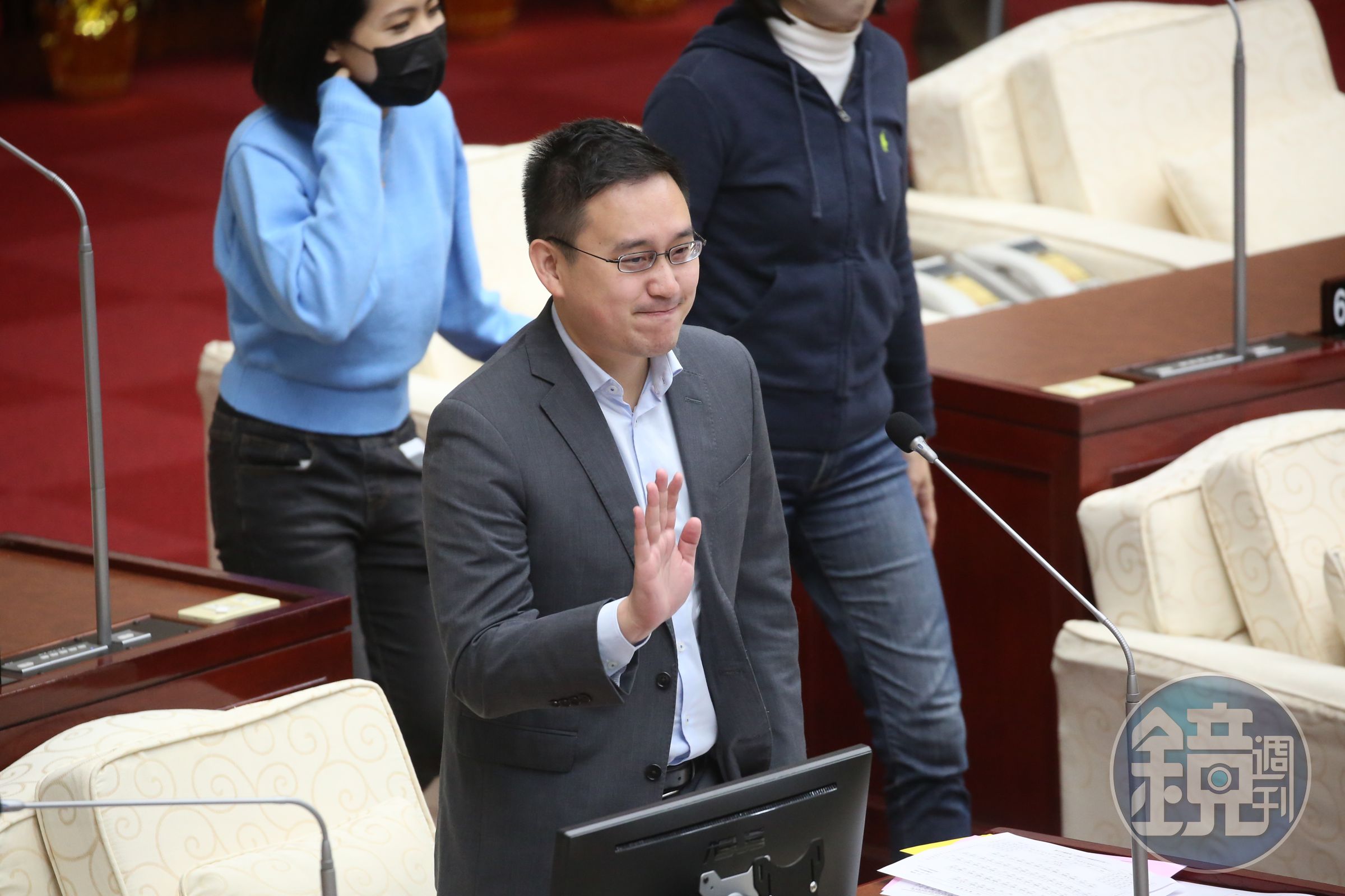 媒體報導民進黨北市議員趙怡翔，將提前辭職轉戰國安會，他本人尚未出面回應。（本刊資料照）