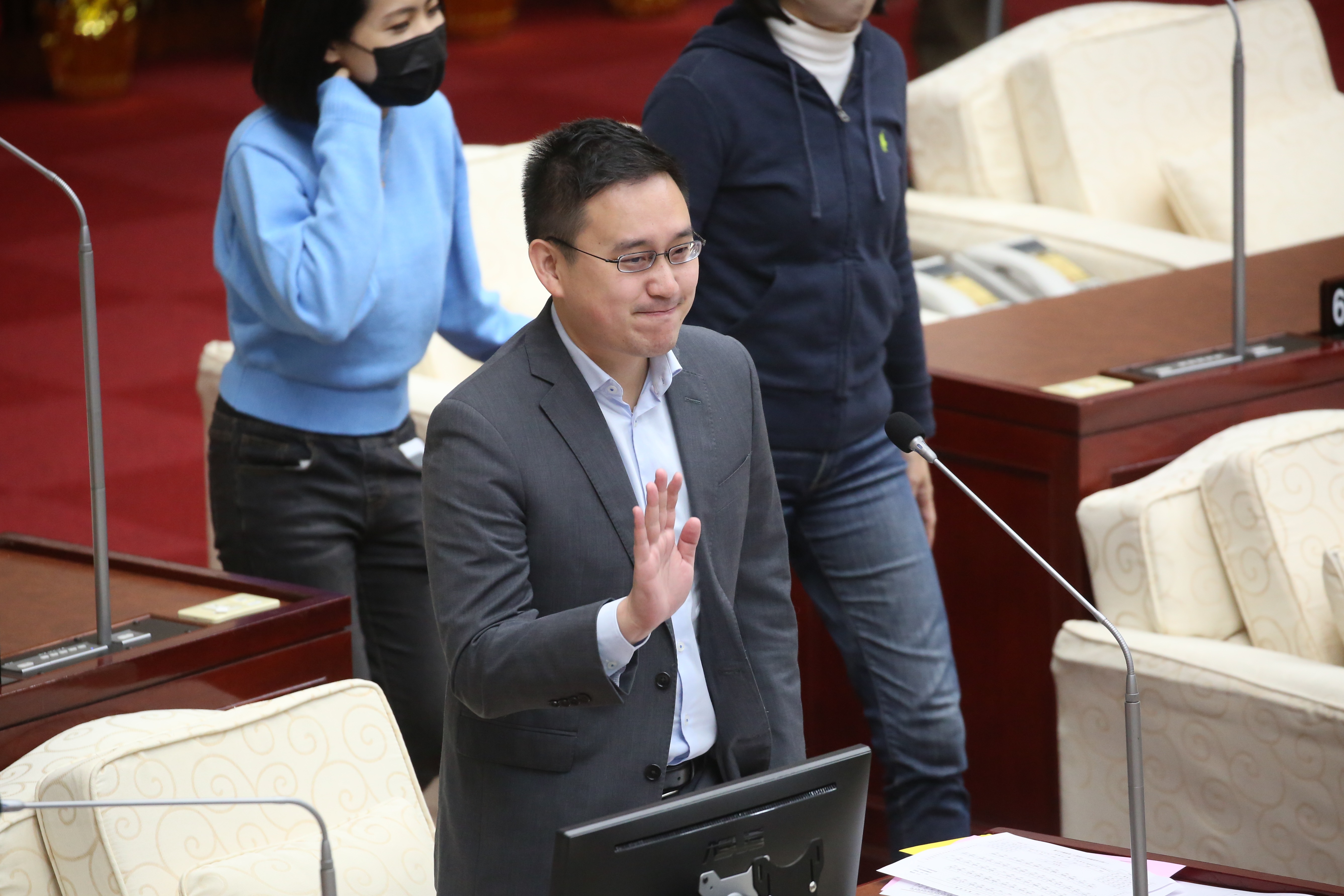 媒體報導民進黨北市議員趙怡翔，將提前辭職轉戰國安會，他本人尚未出面回應。（本刊資料照）