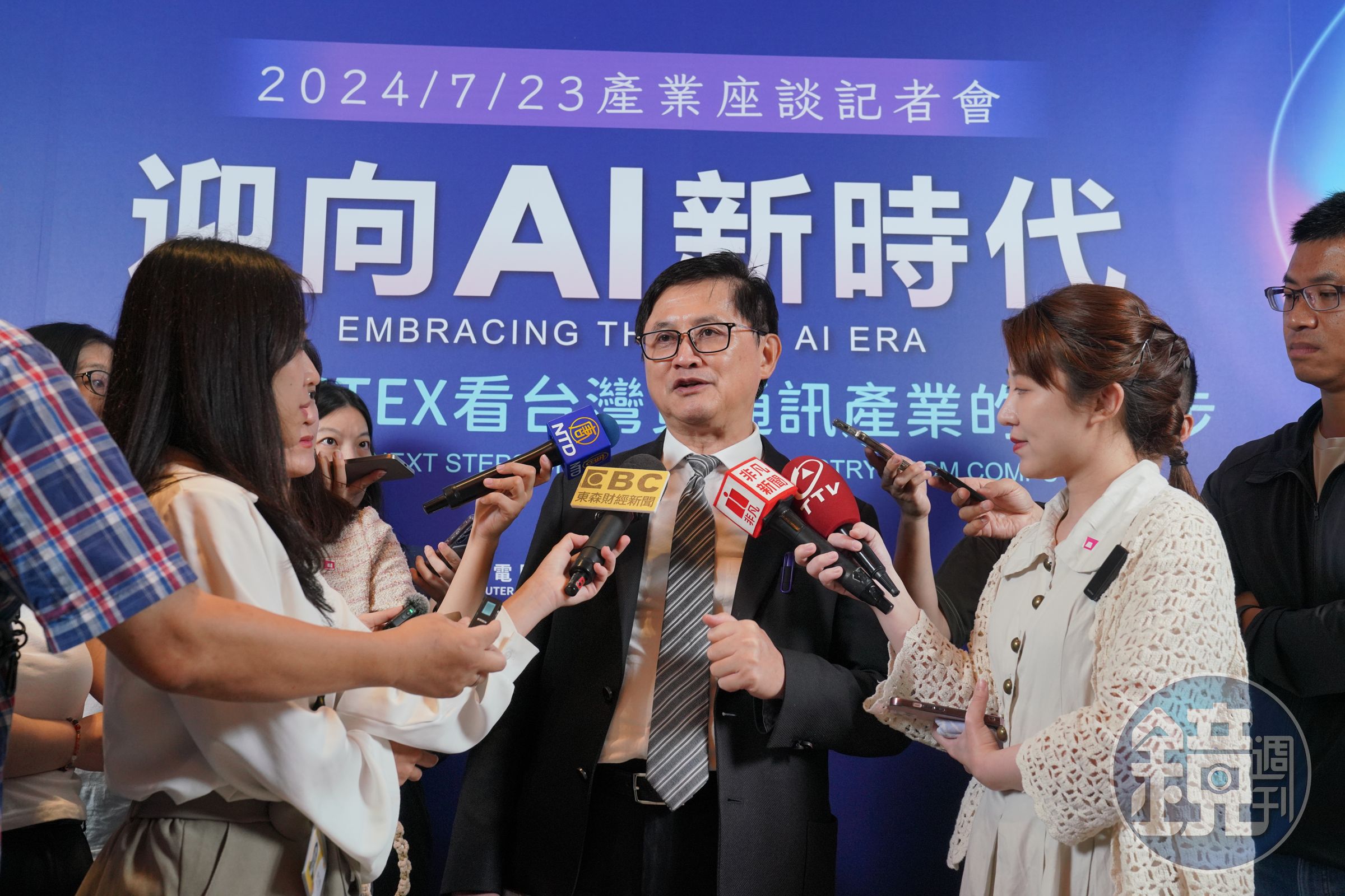 對於美國總統拜登宣布退選放棄連任,和碩董事長童子賢認為,台灣能做的應該就是做好自己,強化自己的體質。