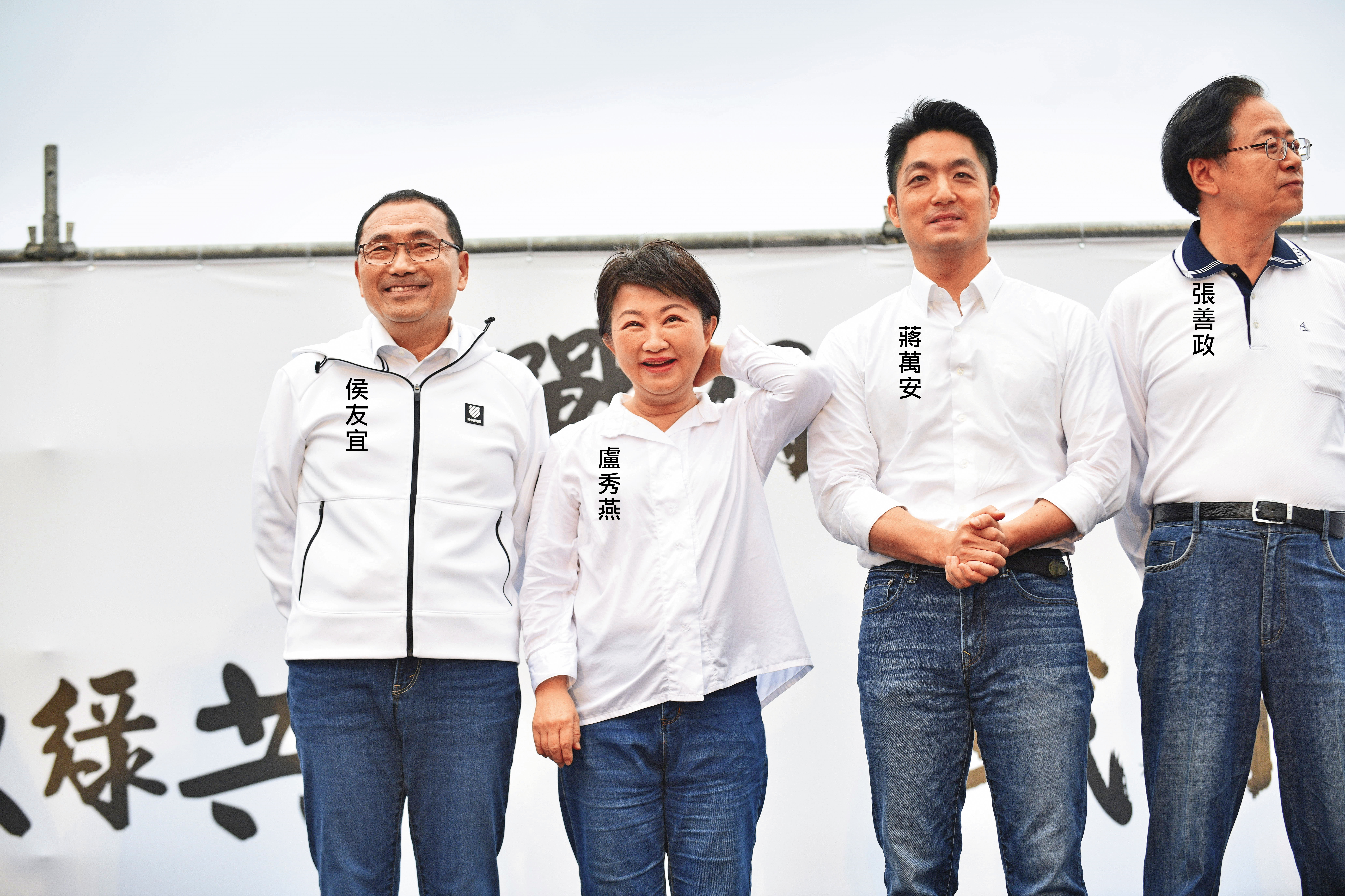 蔣萬安、盧秀燕被黨內視為抗罷2大功臣。（鏡報李智為）