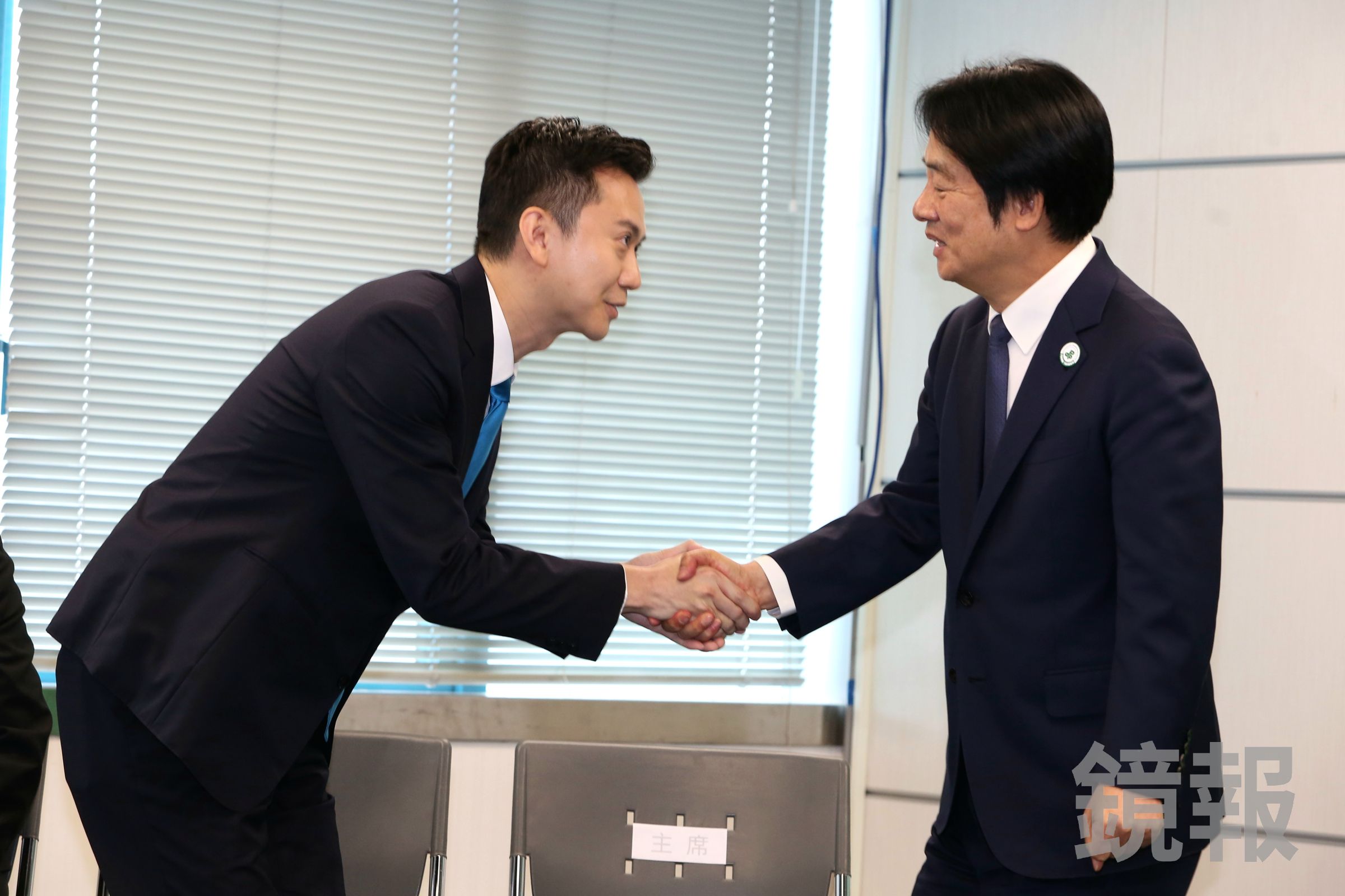 鄭朝方正式接受民進黨徵召，將投入年底新竹縣長選戰。（鏡報姜永年）