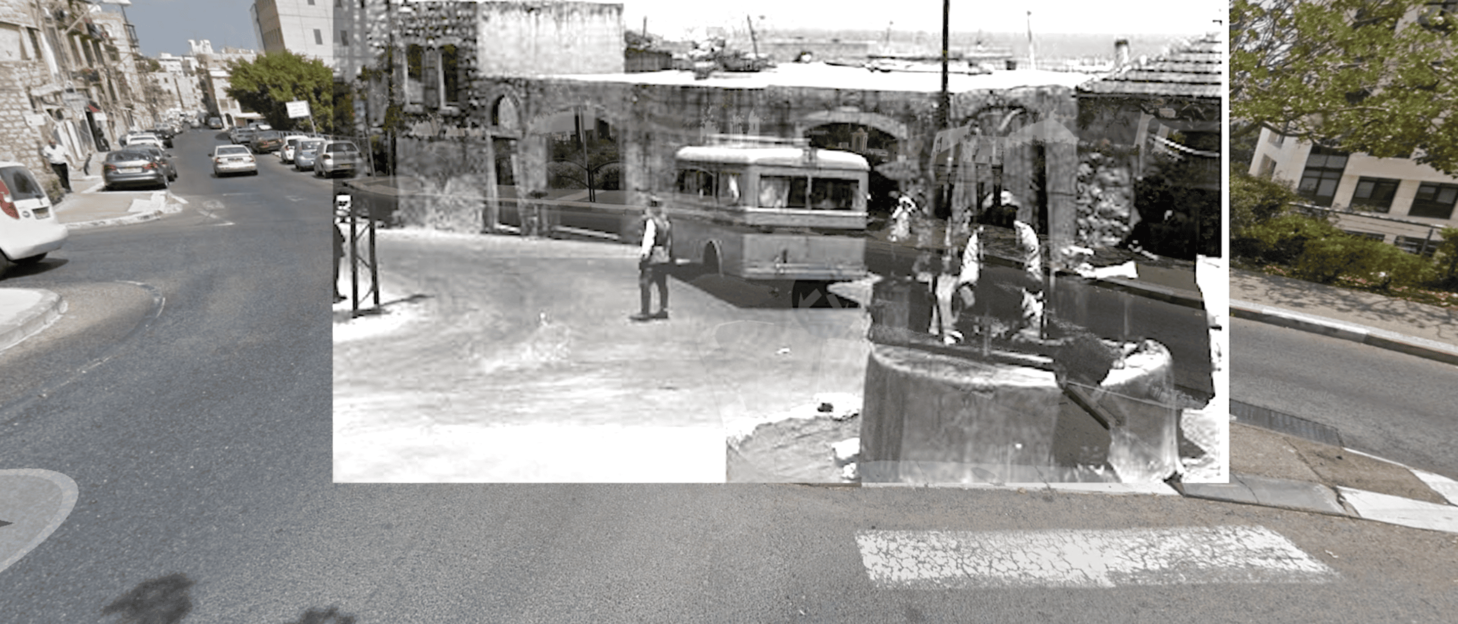 《百年街景尋影》想像來自未來的祖母幽魂現「聲」當今Google街景地圖,打破虛實時空限制。(TIDF提供)