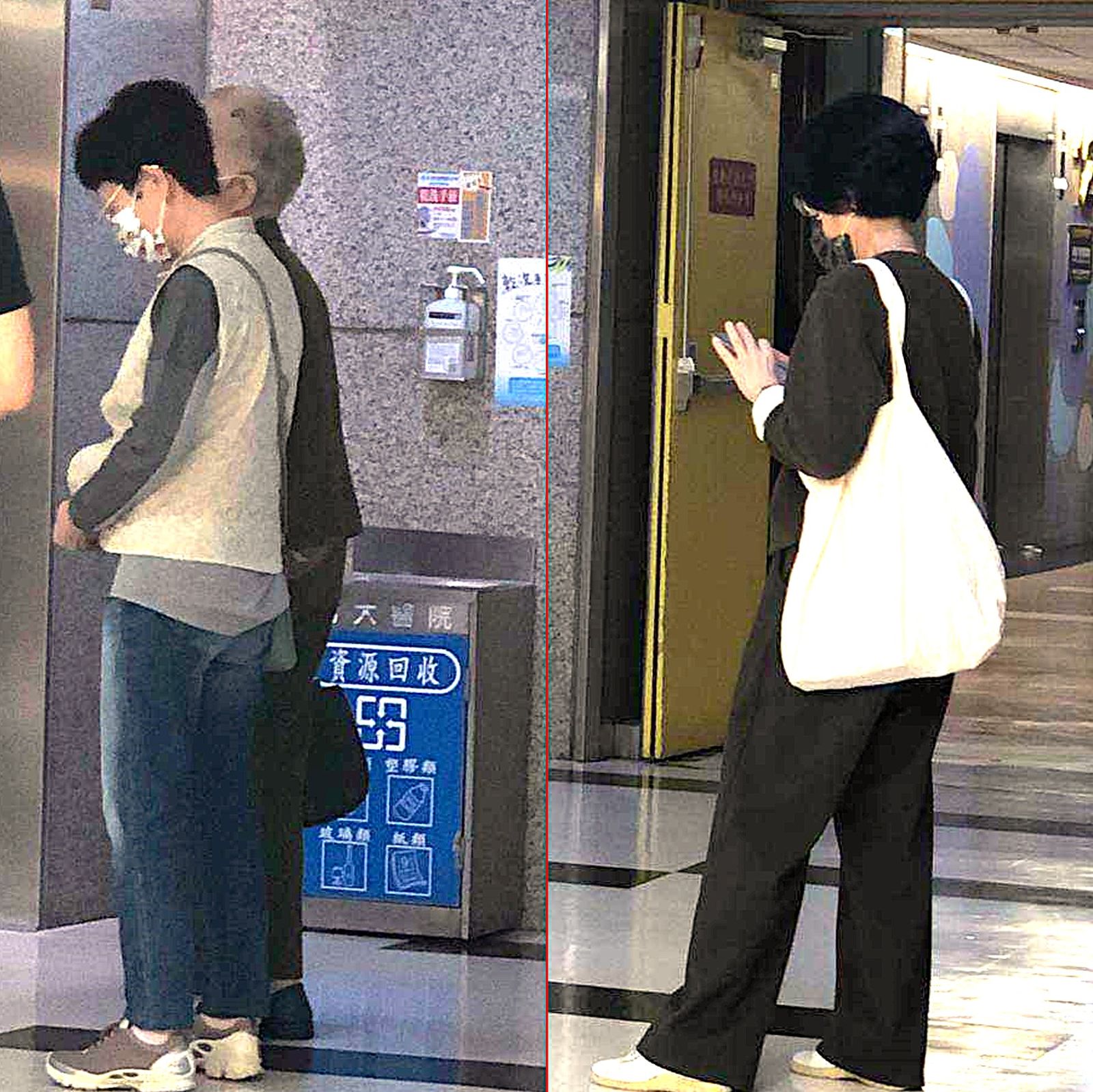 陳佩琪剪短髮後(左),與先前有所差別。(翻攝四叉貓臉書)