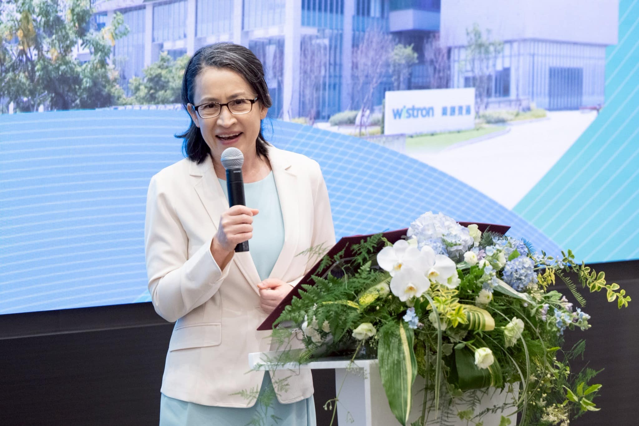 蕭美琴喊話，加油，再為台灣爭一口氣！（翻攝自臉書@蕭美琴）