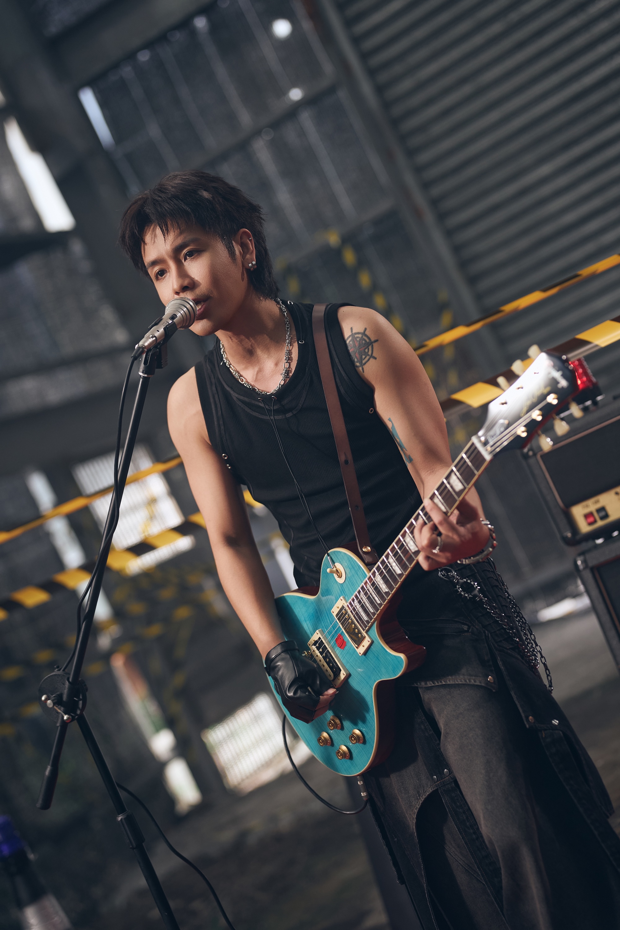 五月天怪獸力挺出借全球限量聯名簽名款電吉他Epiphone MAYDAY MONSTER '59 Les Paul Standard。（相信音樂提供）