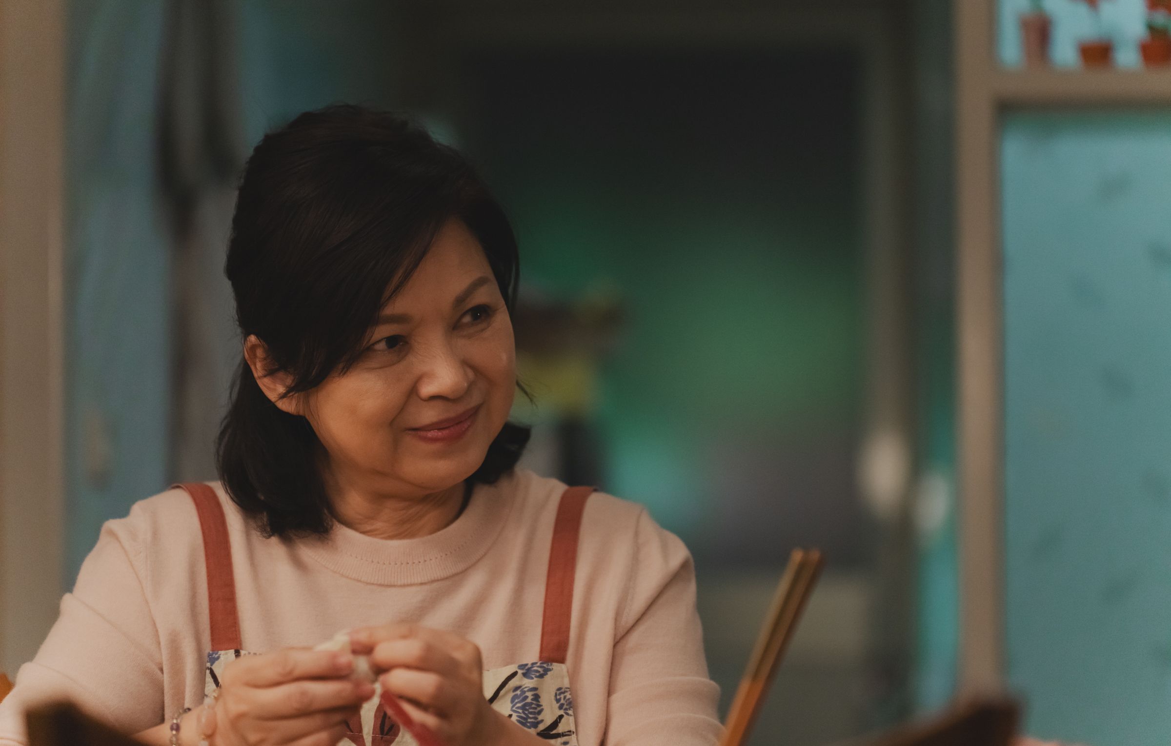 金馬與國際影后楊貴媚在《幸福快樂的日子》中飾演林家母親。（水花電影提供）