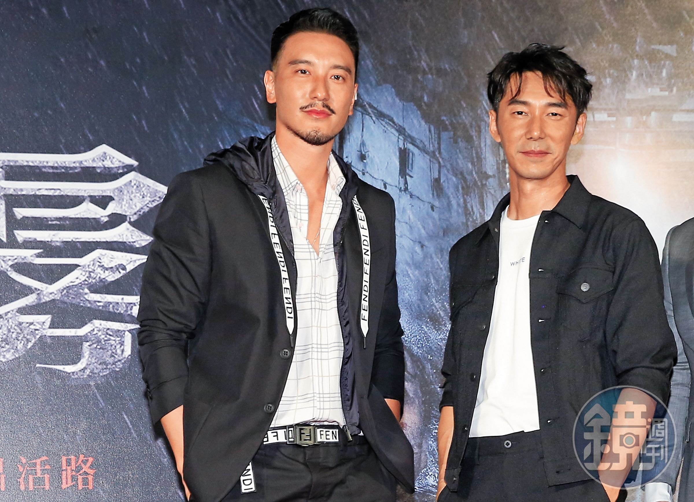 老婆陶晶瑩在節目中指責王陽明(左)「娘砲說」不妥,李李仁(右)夾中間相當尷尬。