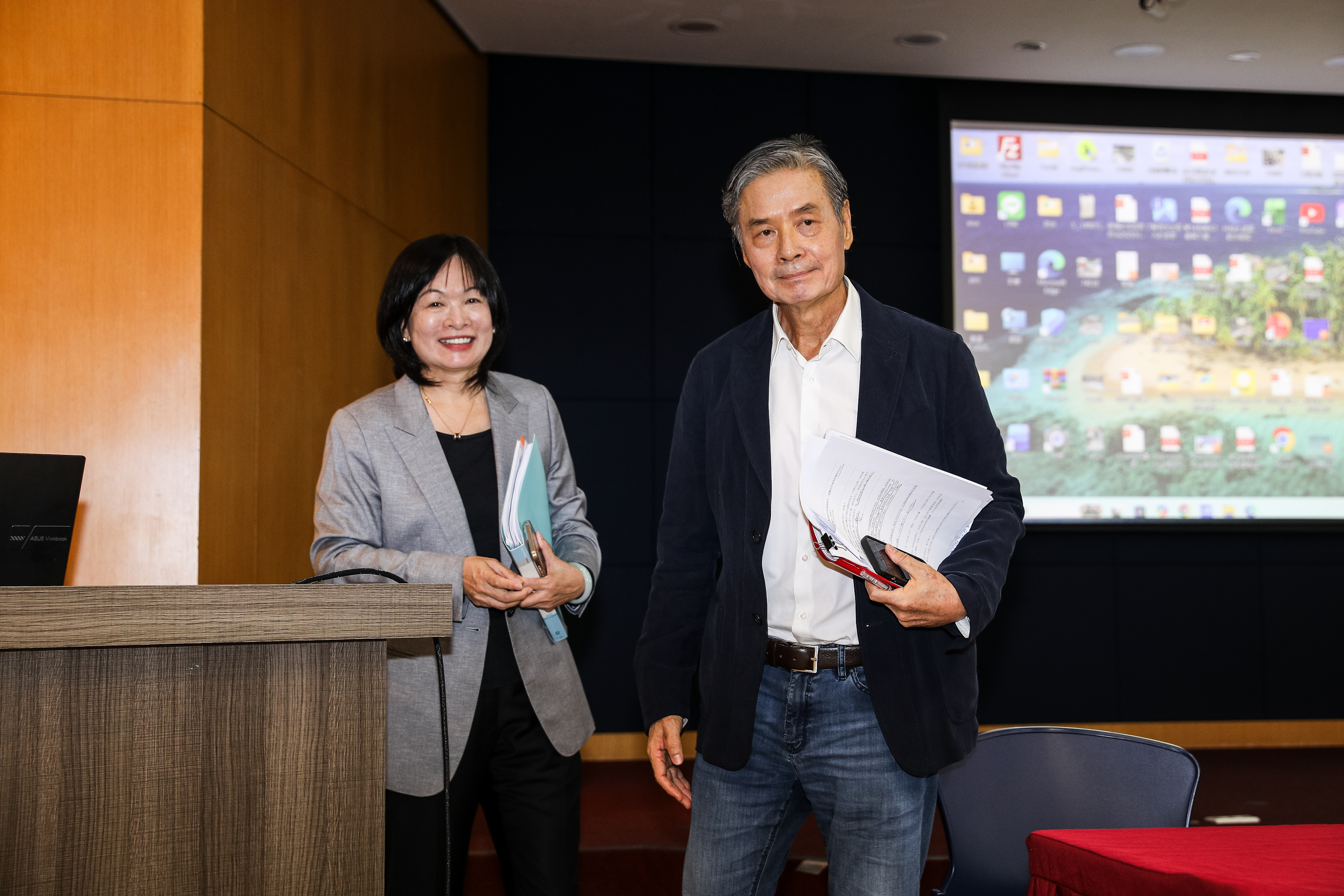 對於馬以南也向台北地方法院遞狀聲請馬英九「輔助宣告」，戴遐齡透露「他非常非常難過」。（鏡報鄒保祥）
