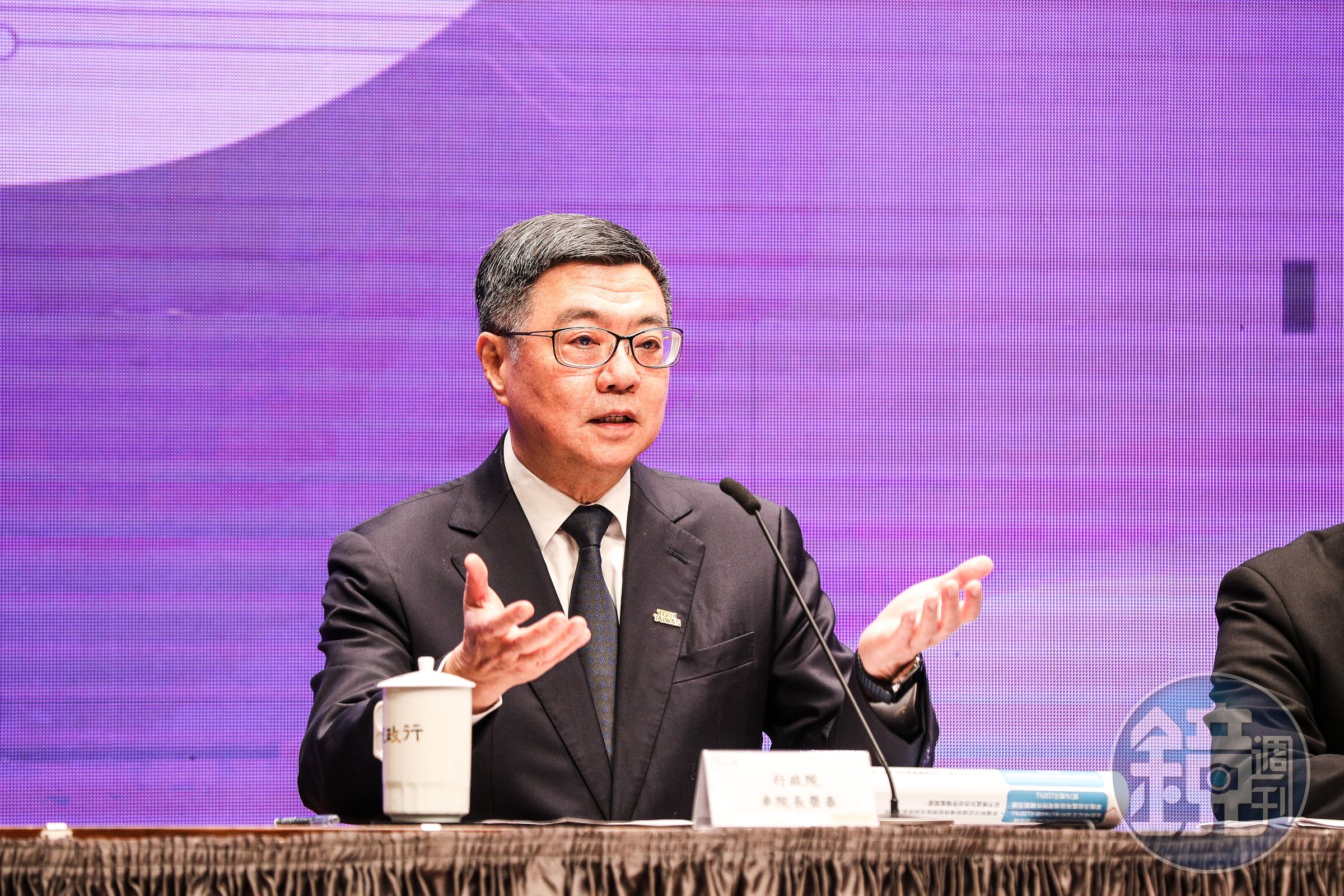 卓榮泰認為當時立法院若接受接受行政院提出的覆議,應該就可以解決《財劃法》的分配問題。(本刊資料照)
