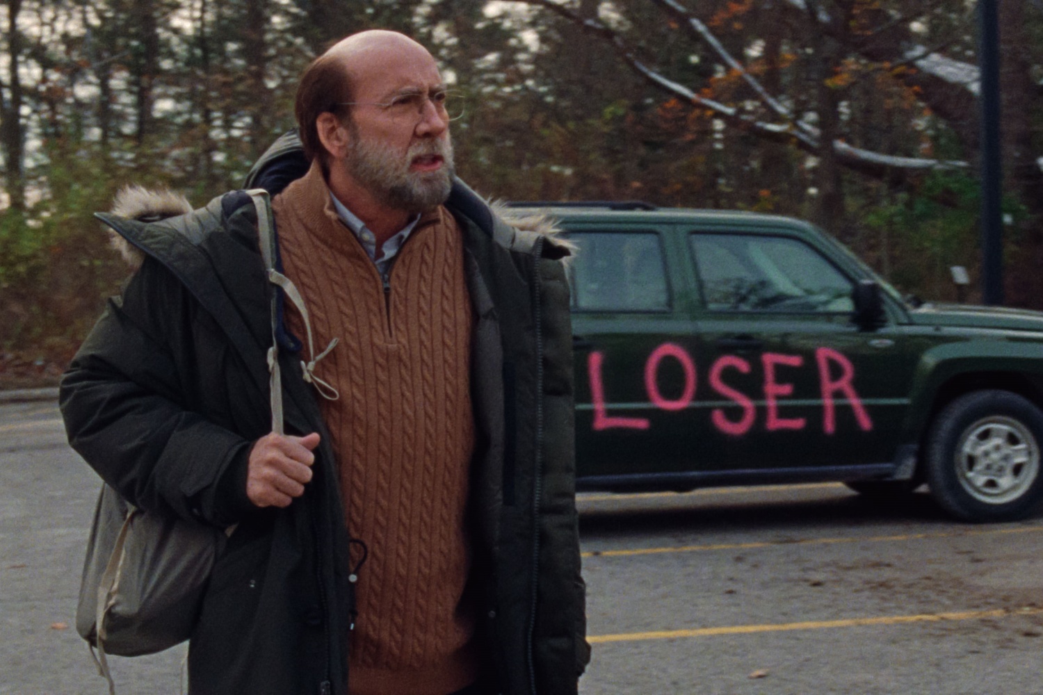 尼可拉斯凱吉打算再拍個幾部片就息影，但真的能如他所願嗎？就像《夢行者保羅》，主角也被迫活在無奈的爆紅中。（車庫娛樂）