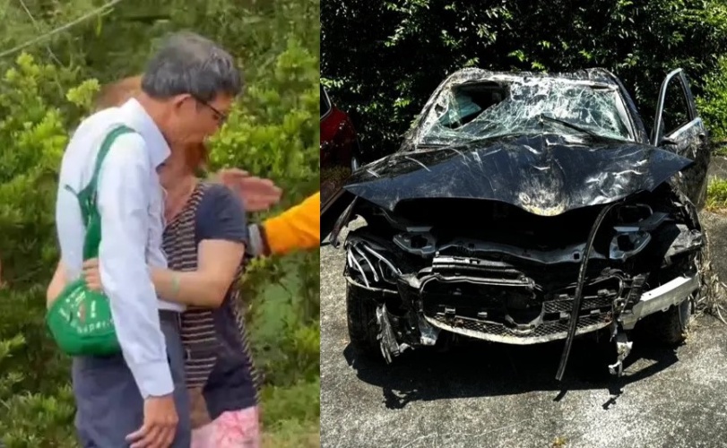 王婦墜谷奇蹟獲救，卻3天後離奇在自宅火場身亡，案件疑點重重。（翻攝畫面）