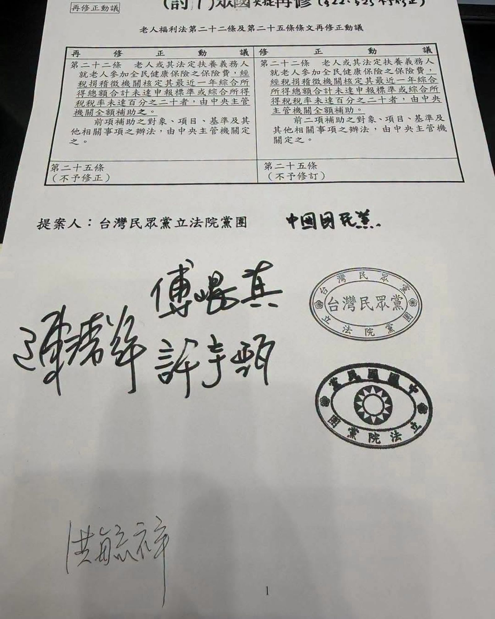 藍白修法全額補助老人健保費惹議 經民連質疑:成本恐逾400億、排擠健保資源