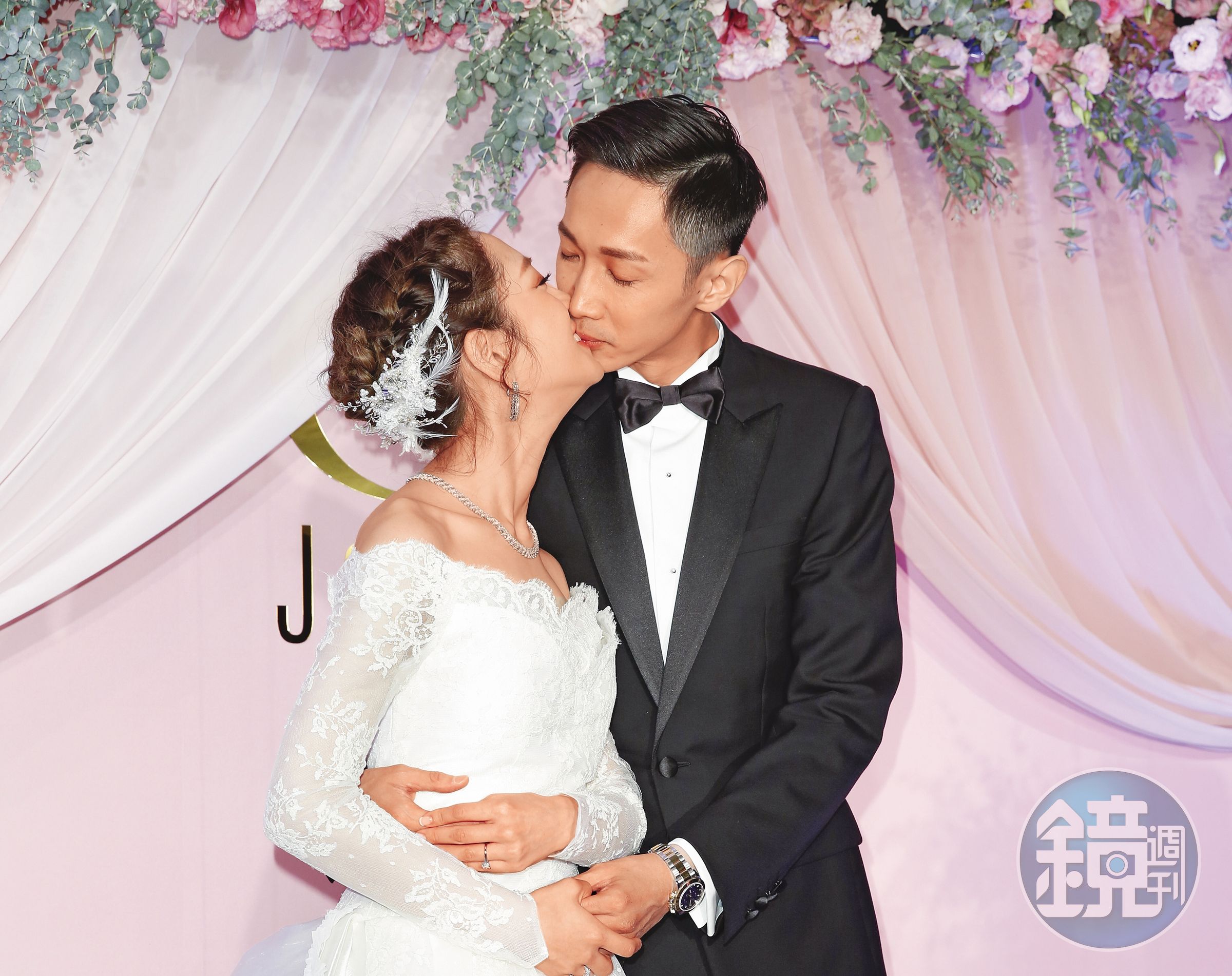 楊千霈(左)和前夫洪家傑(右)交往19天就閃婚,維持8年後離婚。