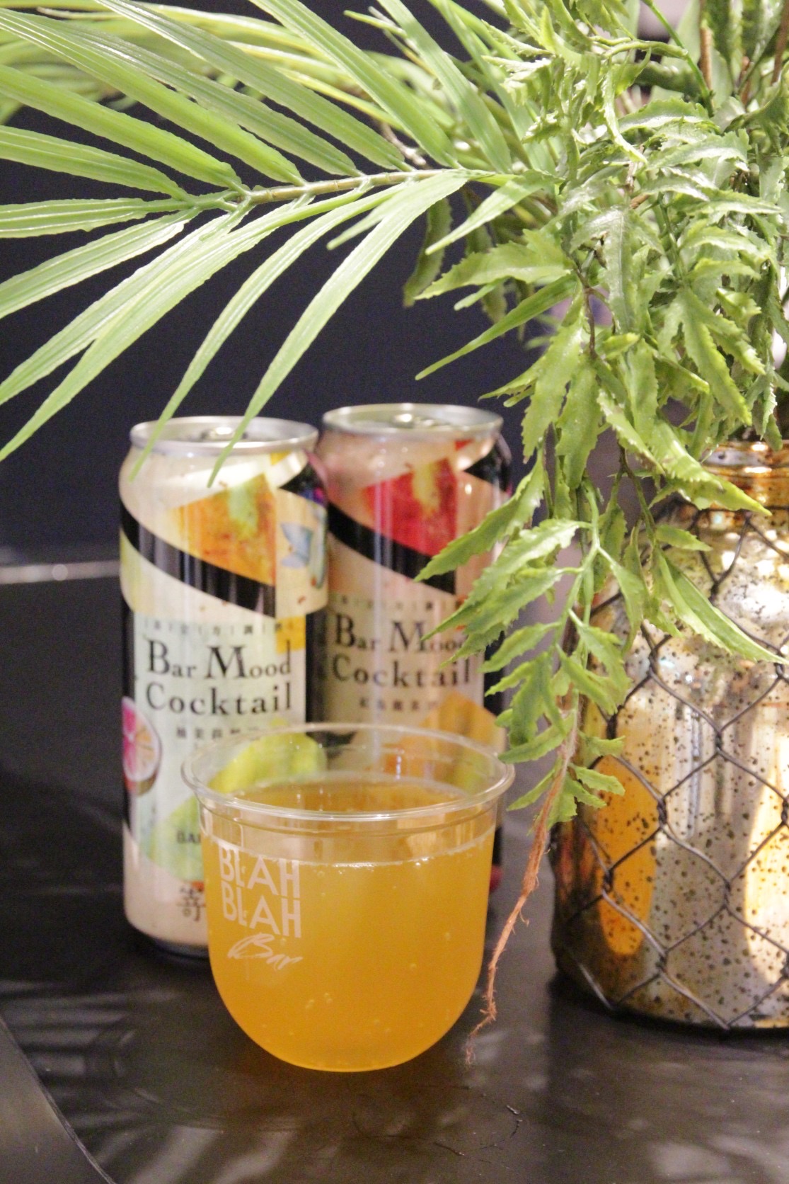 「BLAH BLAH Bar」開幕首波聯名亞洲50大酒吧Bar Mood創辦人吳盈憲2款茶調酒。