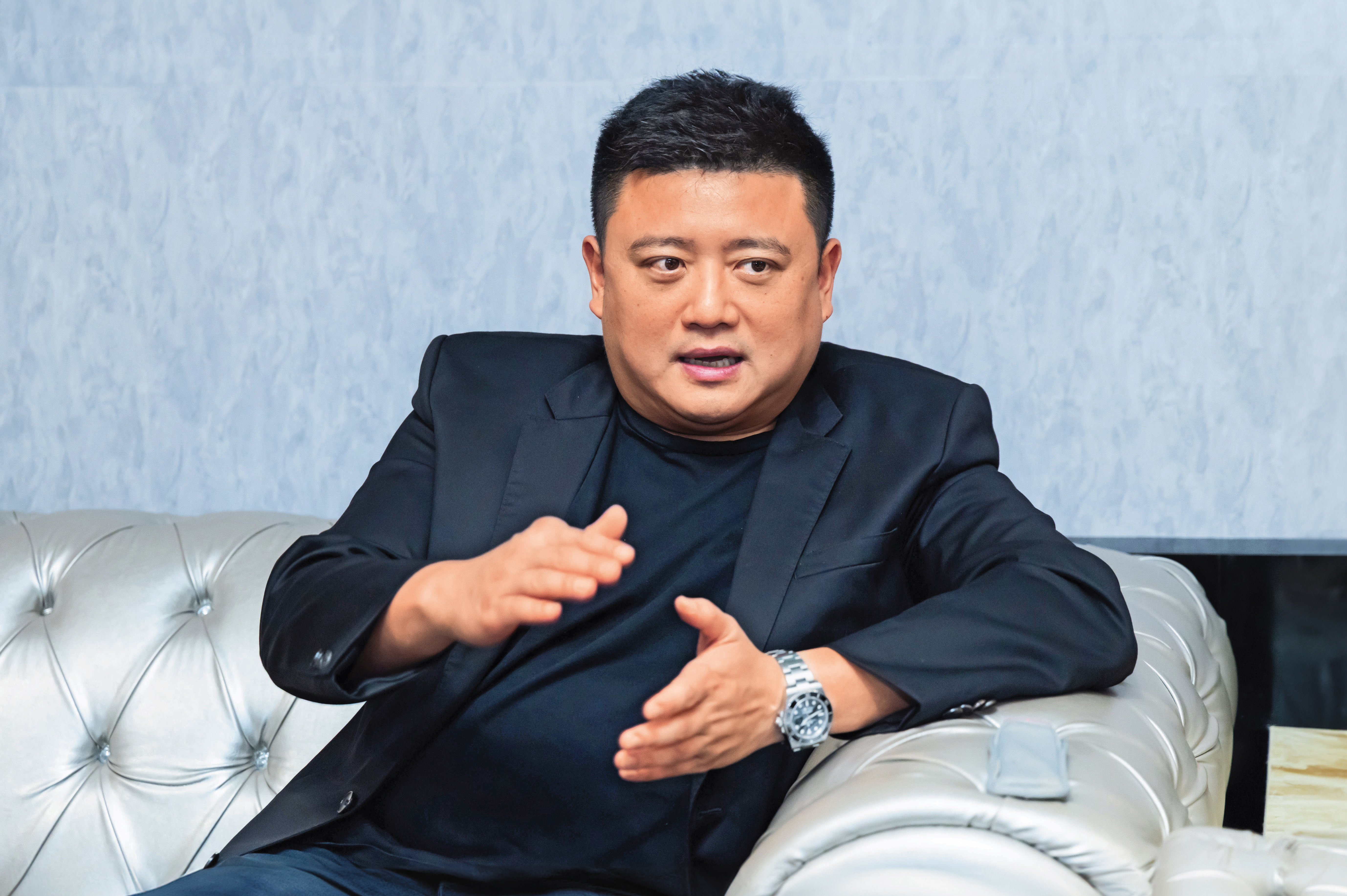 享溫馨不到1年就興櫃轉上市，總經理李奇霖興奮之餘，商業經營運籌更加謹慎。