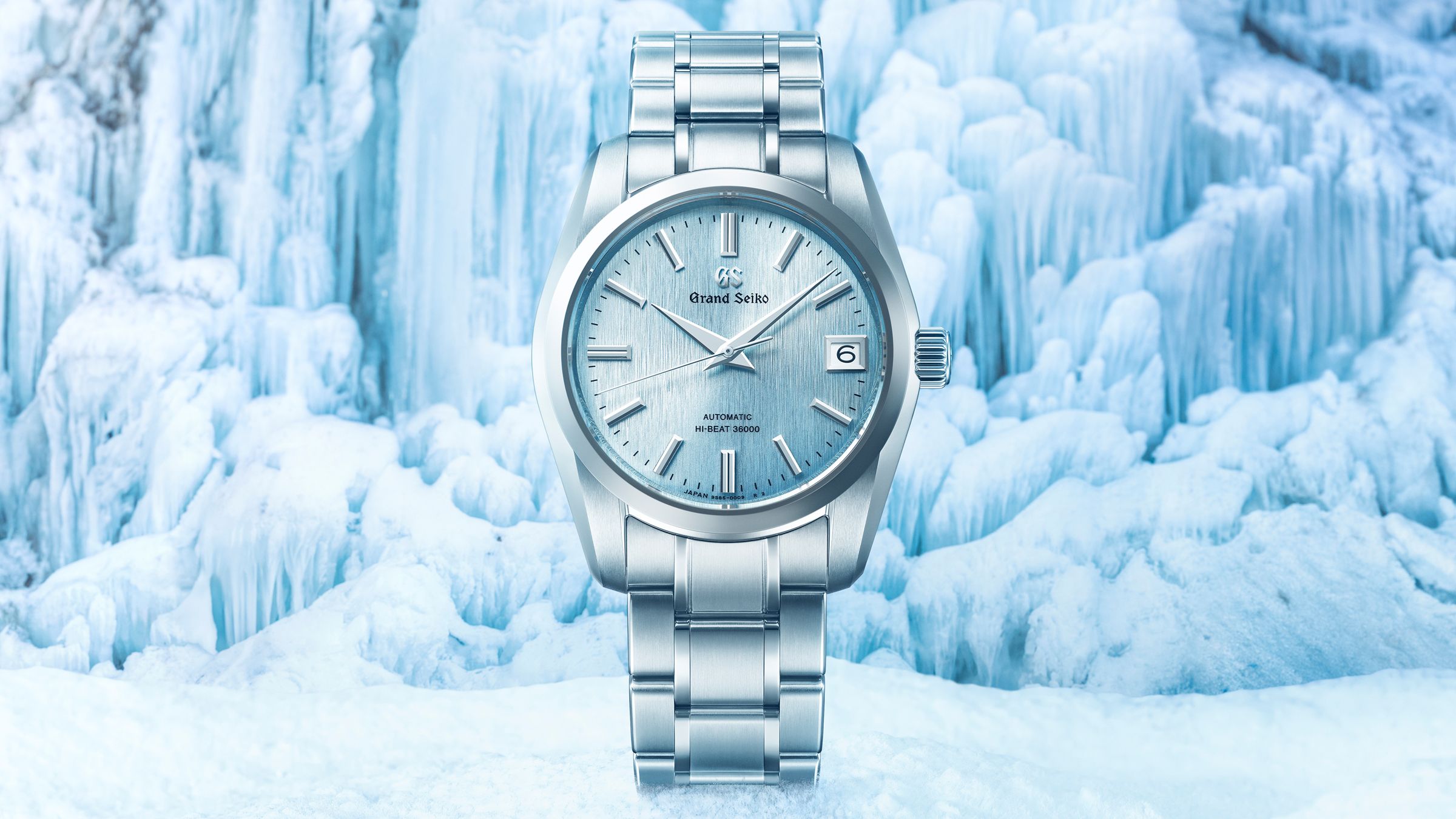GRAND SEIKO Heritage Collection SBGH347｜錶徑37mm／白鋼錶殼／時、分、秒、日期指示／9S85自動上鍊機芯／動力儲存約55小時／防水10大氣壓／定價NT$198,000