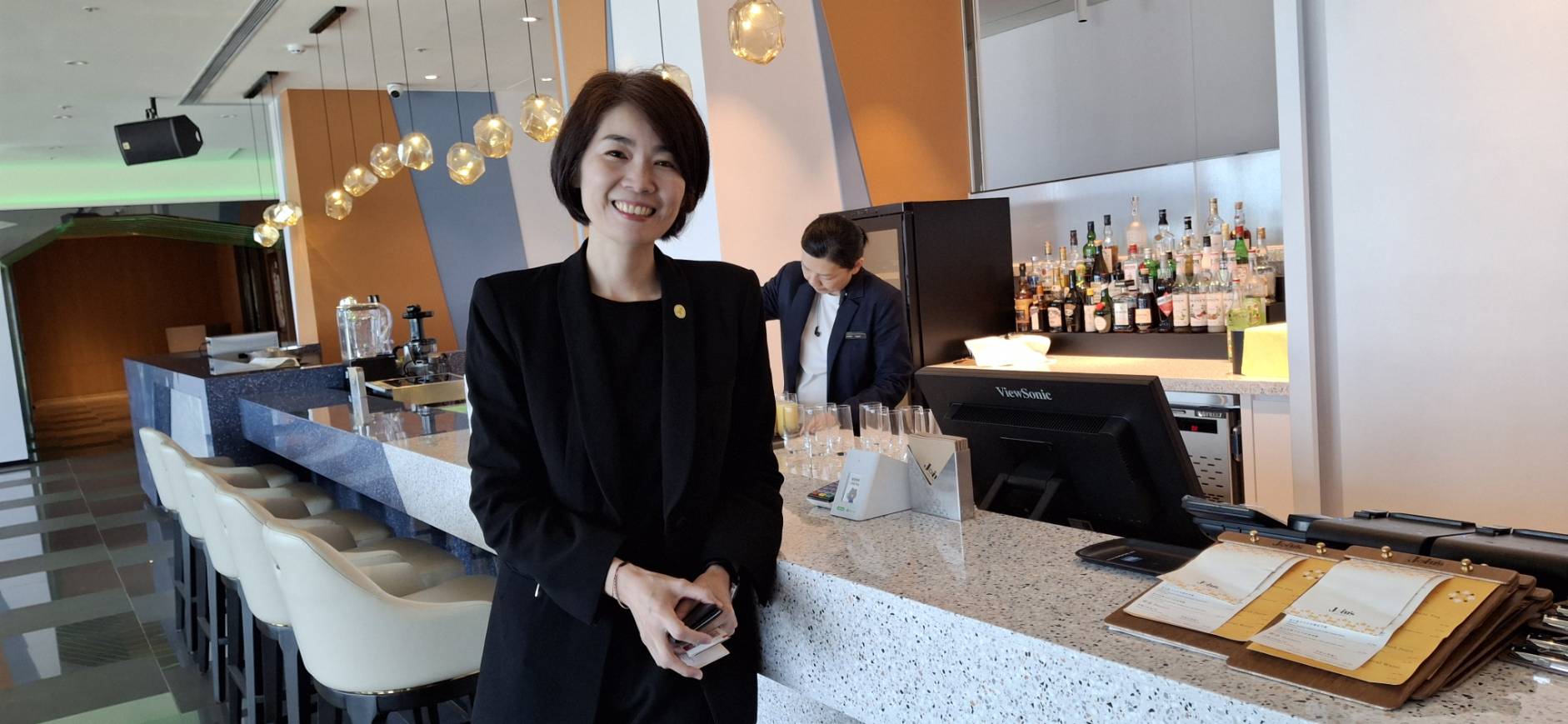 嘉義福容voco飯店駐店總經理錢嬿文表示，試營運期間有七成旅客來自IHG會員。