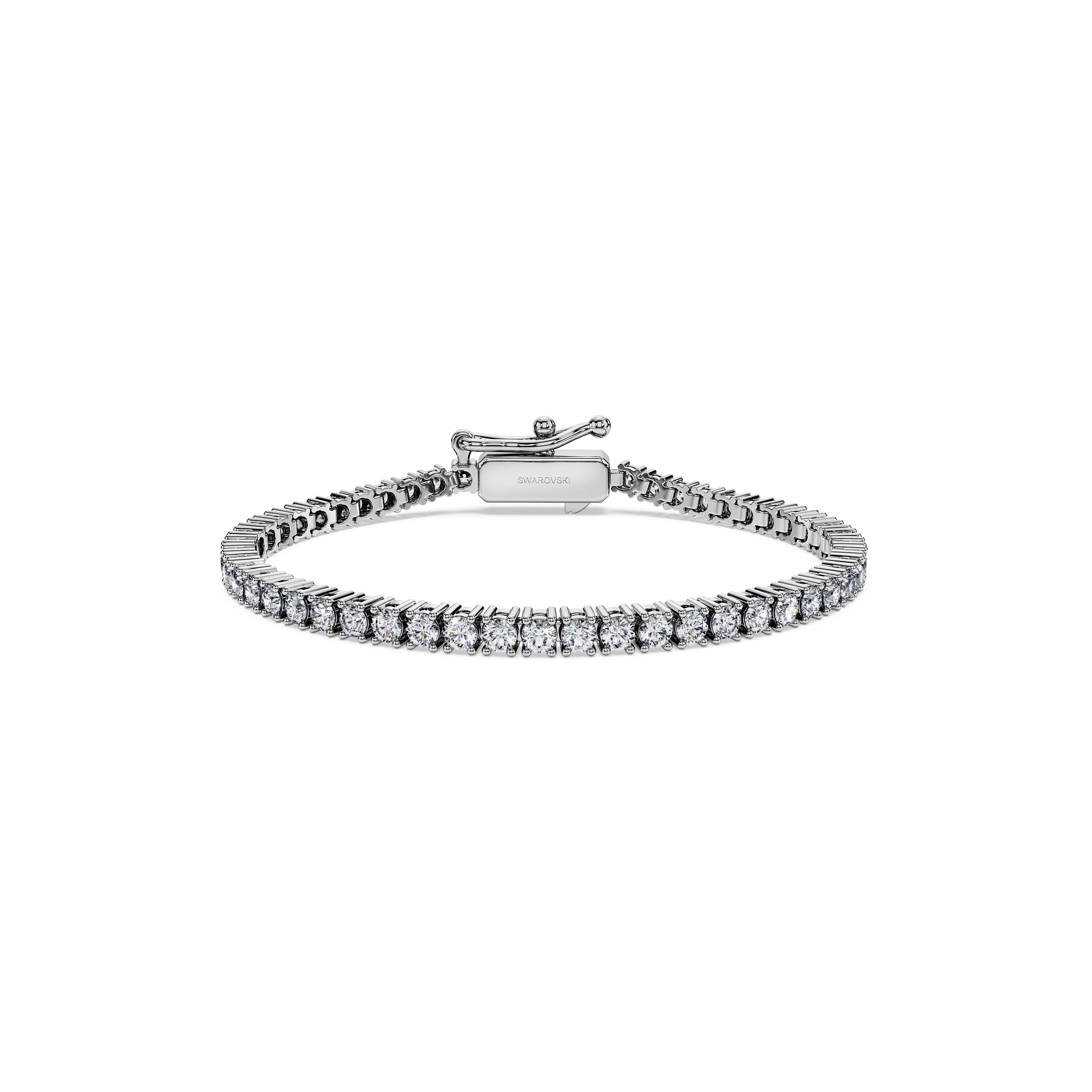 SWAROVSKI Created Diamonds Eternity Tennis手鍊。NT$170,000（施華洛世奇提供）