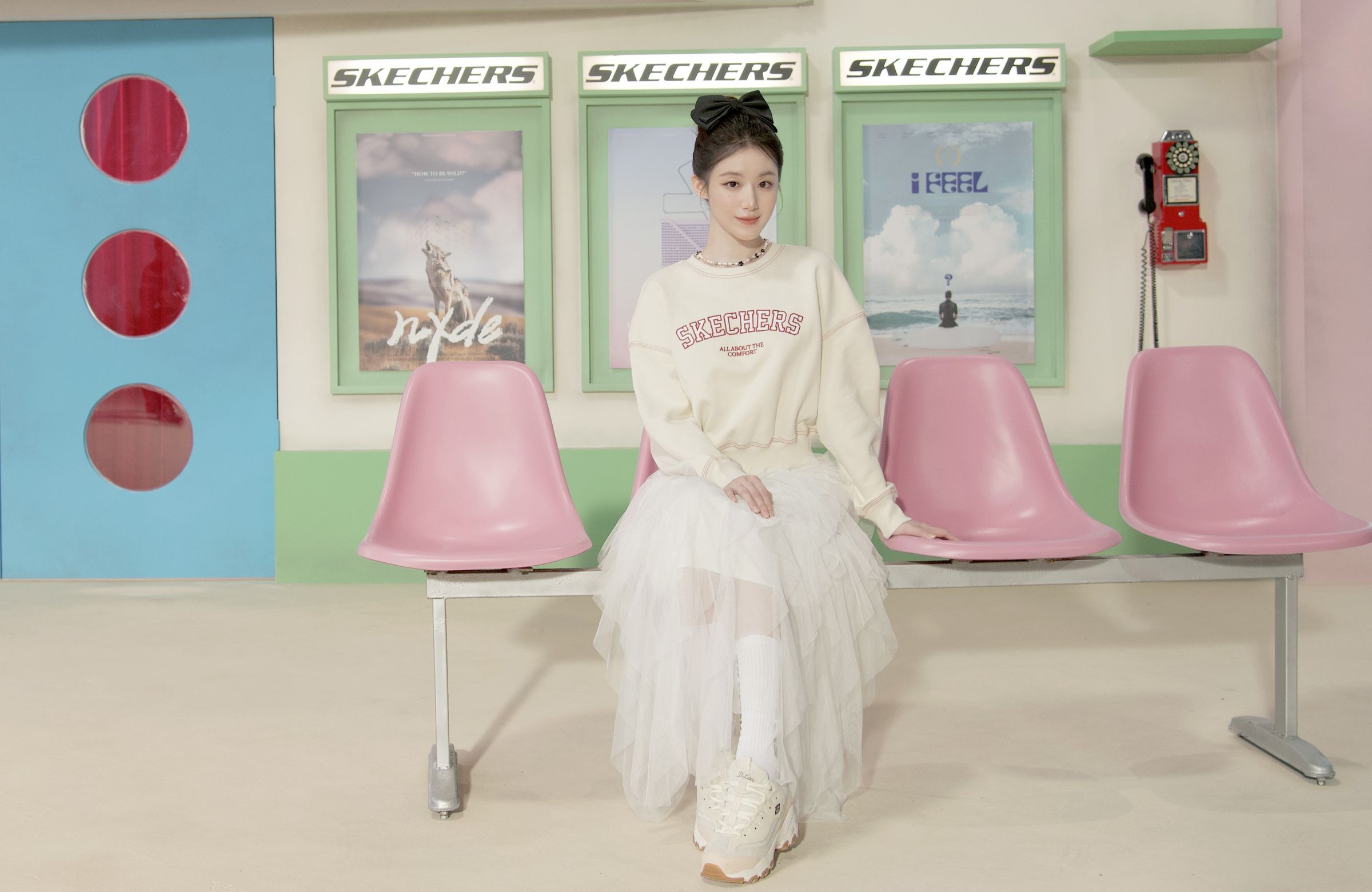 i-dle成員舒華再度拿下新代言。(SKECHERS提供)