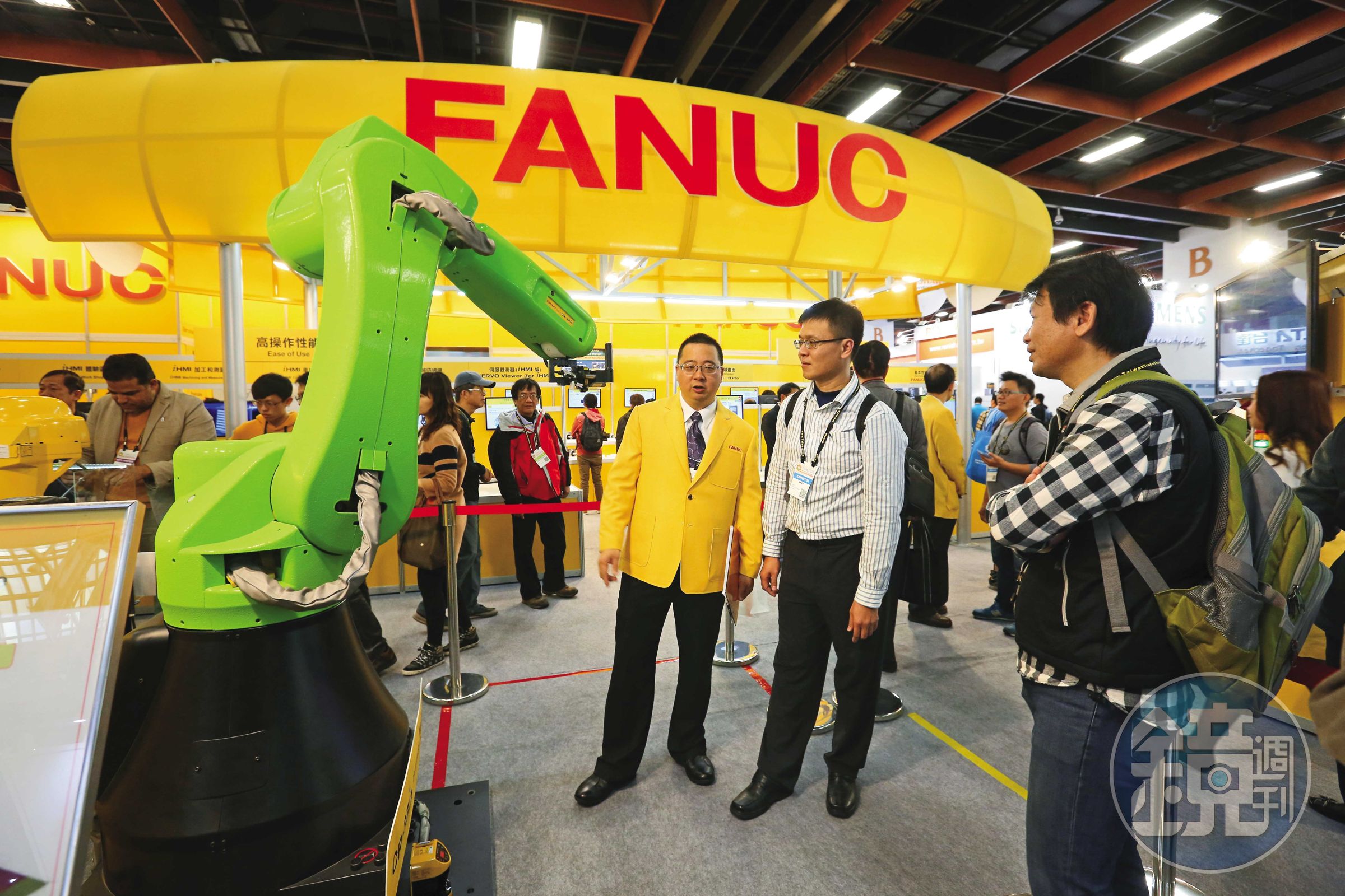 FANUC、Denso等全球機器手臂大廠，對導入電子皮膚觸覺感測技術都深感興趣。