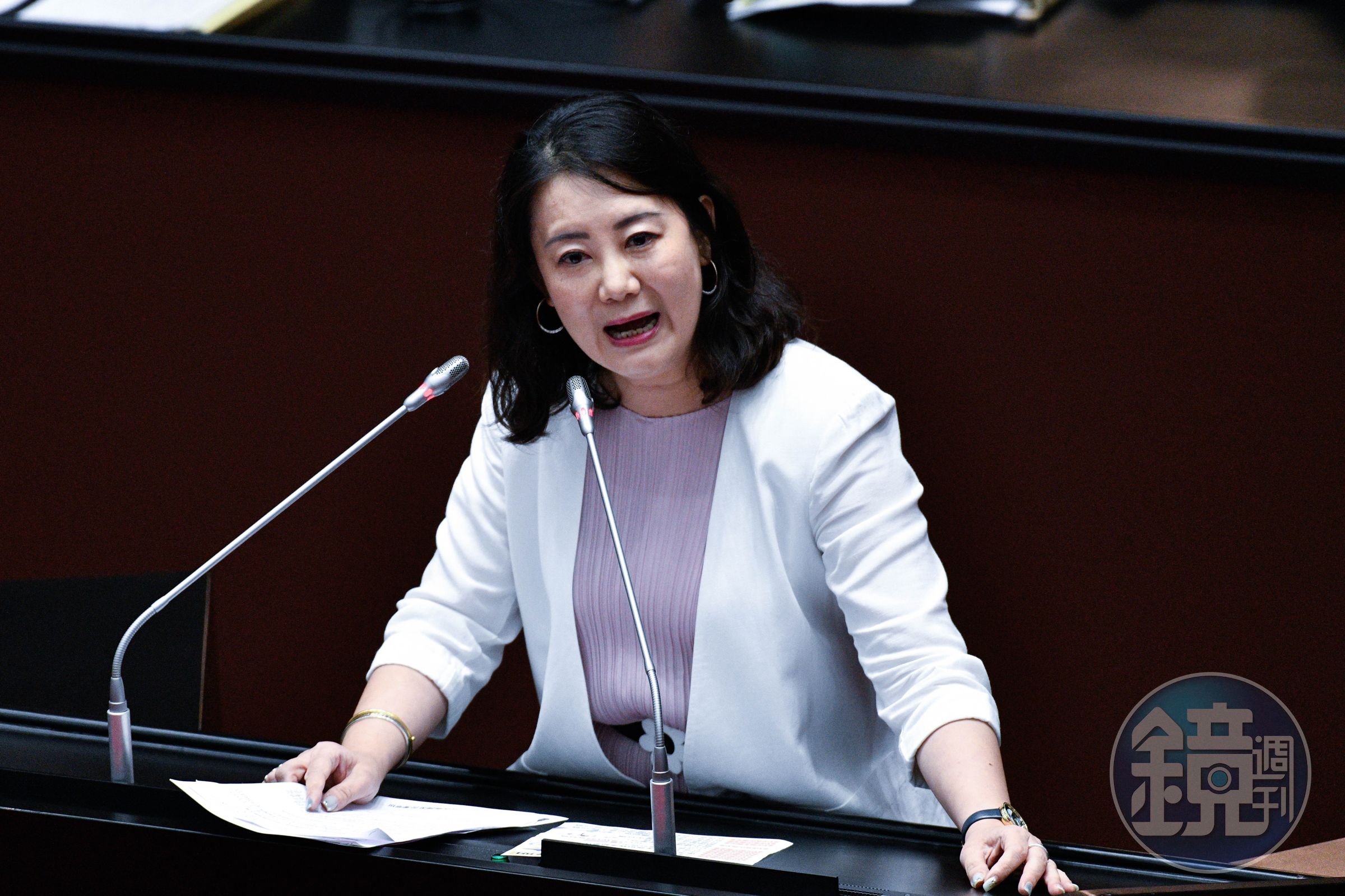立委吳思瑤成為深偽影片受害者，今日委由律師向台北地檢署提告。（本刊資料照）