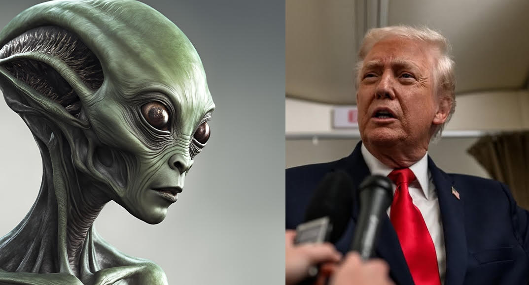 英國導演爆料川普將在7月於聯合國演說，證實外星人真實存在。（示意圖，Pixabay；翻攝IG@whitehouse）