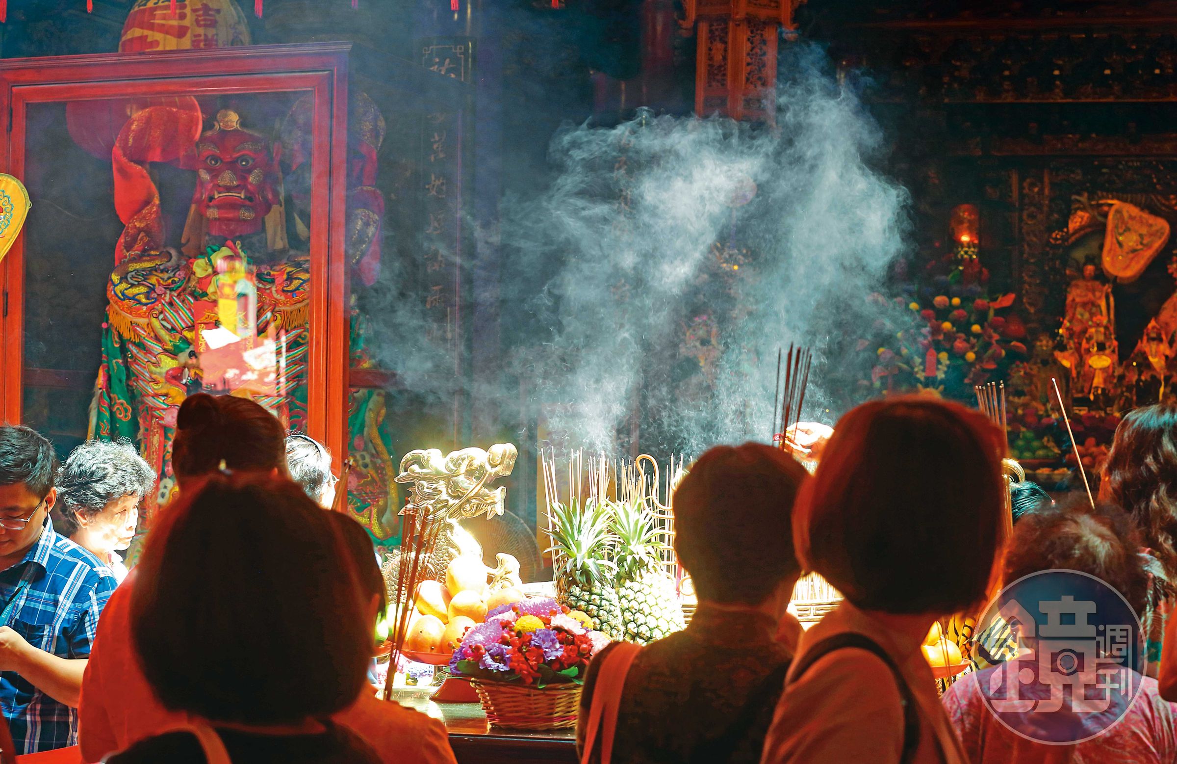 警方在雲林當地的宮廟拜拜祈禱後，終於找到被害老闆娘的屍體。（示意畫面）