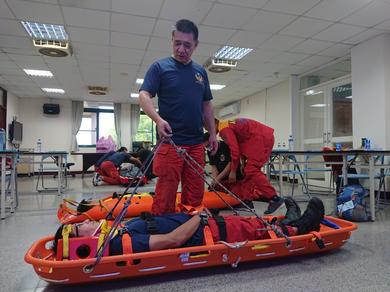 縣府辦理義消救護專業訓練，強化第一線救護與救災能力。（圖／彰化縣政府提供）