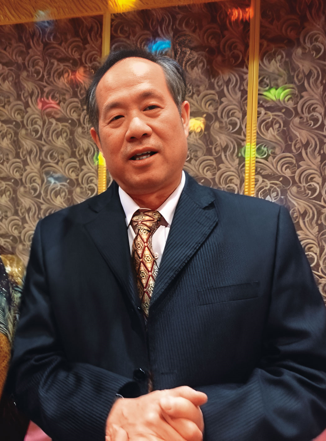 遠雄集團創辦人趙藤雄的胞弟趙惟漢（圖）被控找黑衣人侵擾渡假村。 　 （讀者提供）