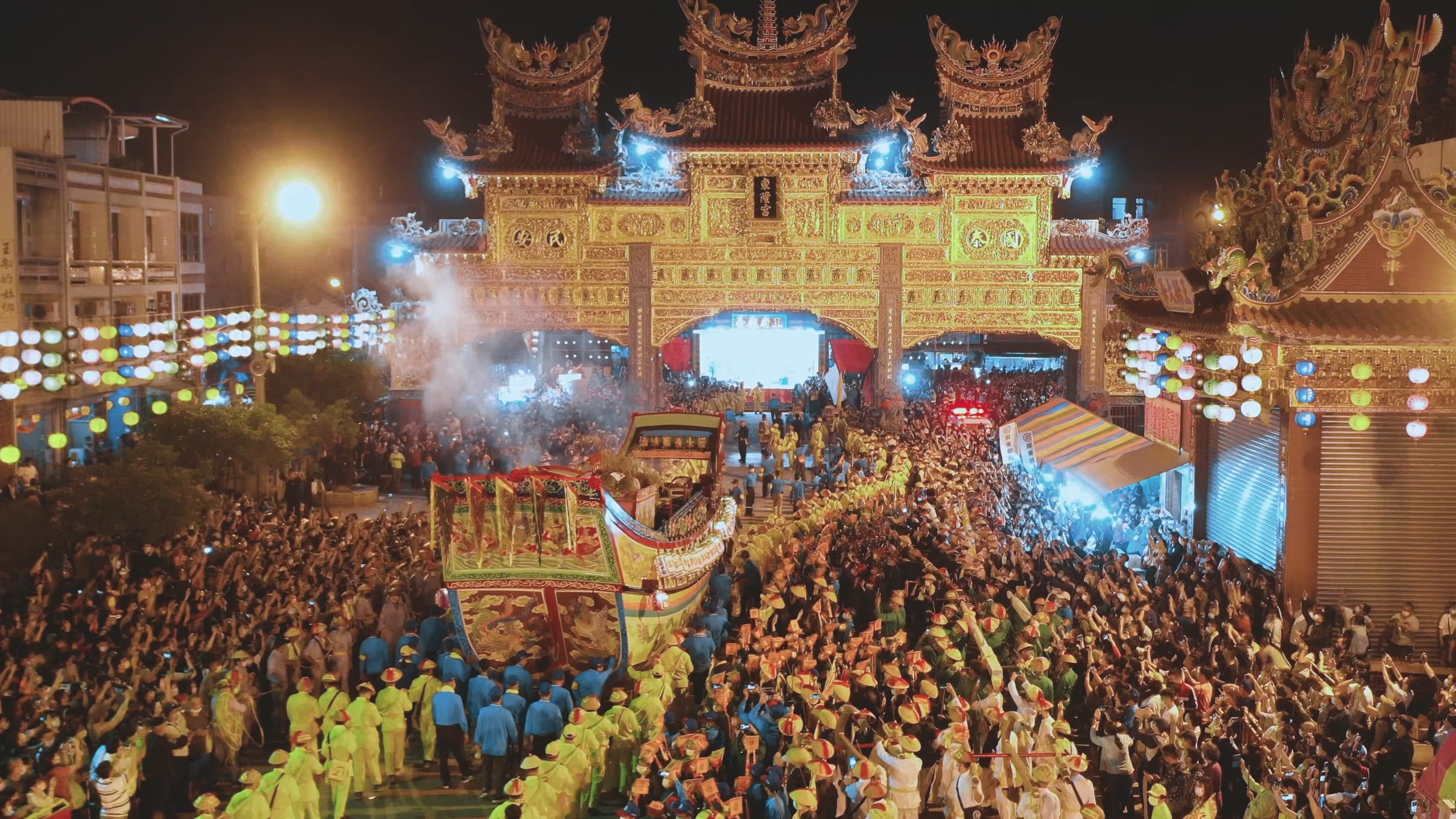 東港迎王平安祭典持續200多年,至今仍遵循清朝古禮舉行,為宗國家級重要民俗文化資產。(東港東隆宮提供)