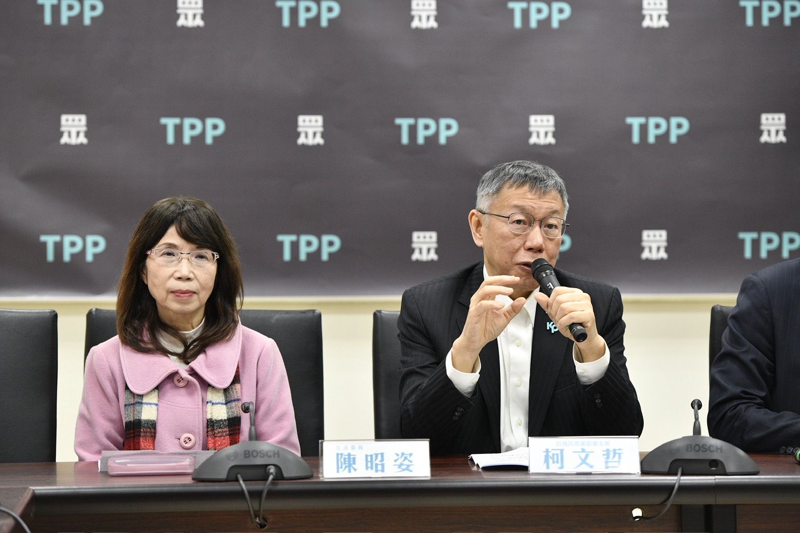 陳昭姿強推代理孕母，不過相關爭議在社會引起討論。（鏡報李智為）