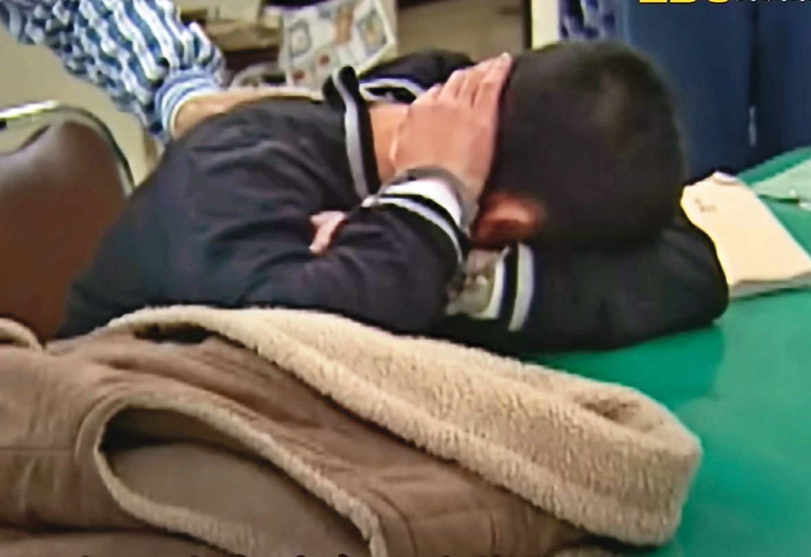 與徐偉展、潘姓少年一同強盜性侵2女的賴姓少年（圖），犯案時尚未成年。（東森新聞提供）