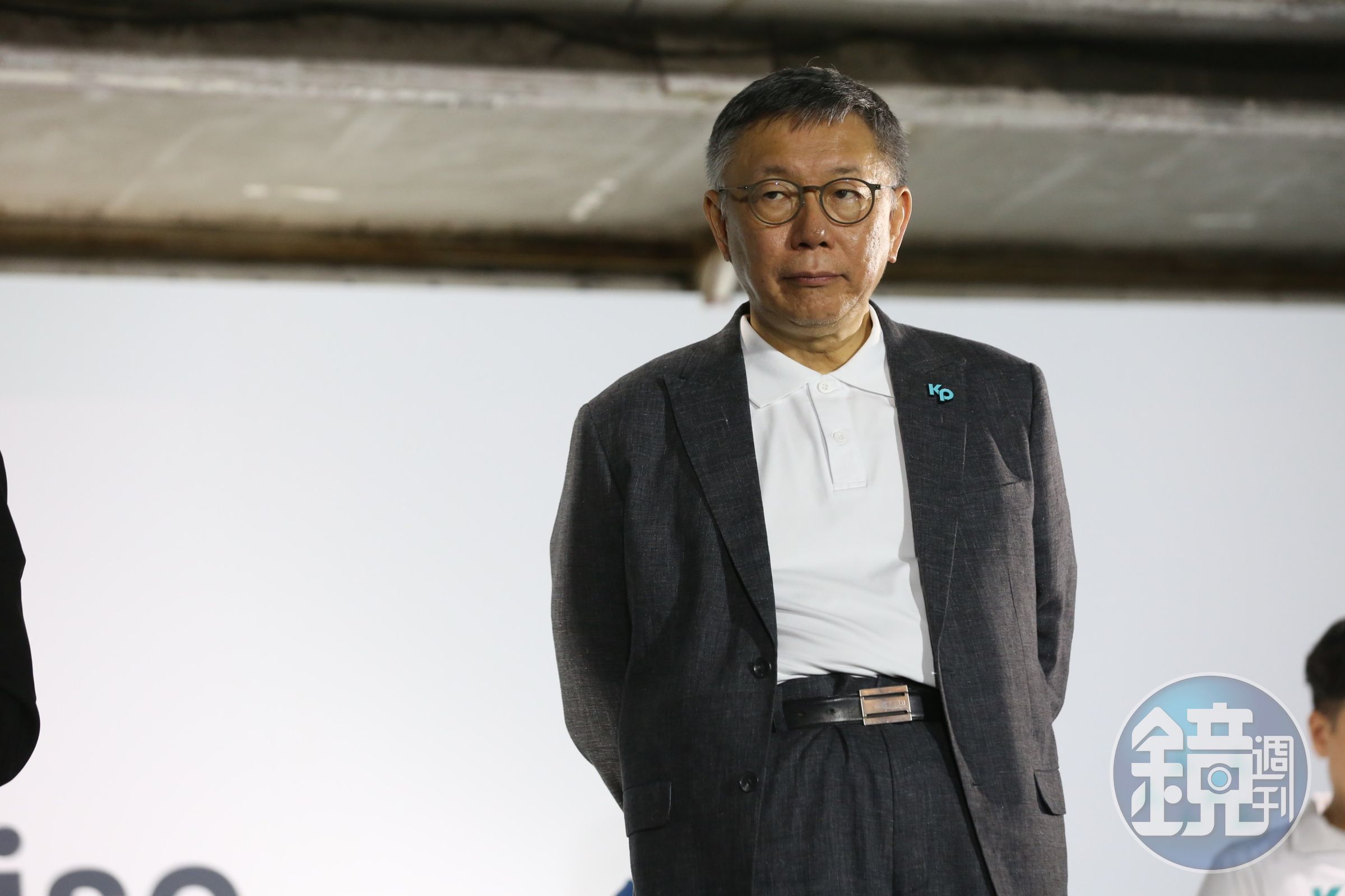 柯文哲日前在廟口開講表態反對恢復特偵組,今再強調他認為有特偵組代表台灣不是法治國家。