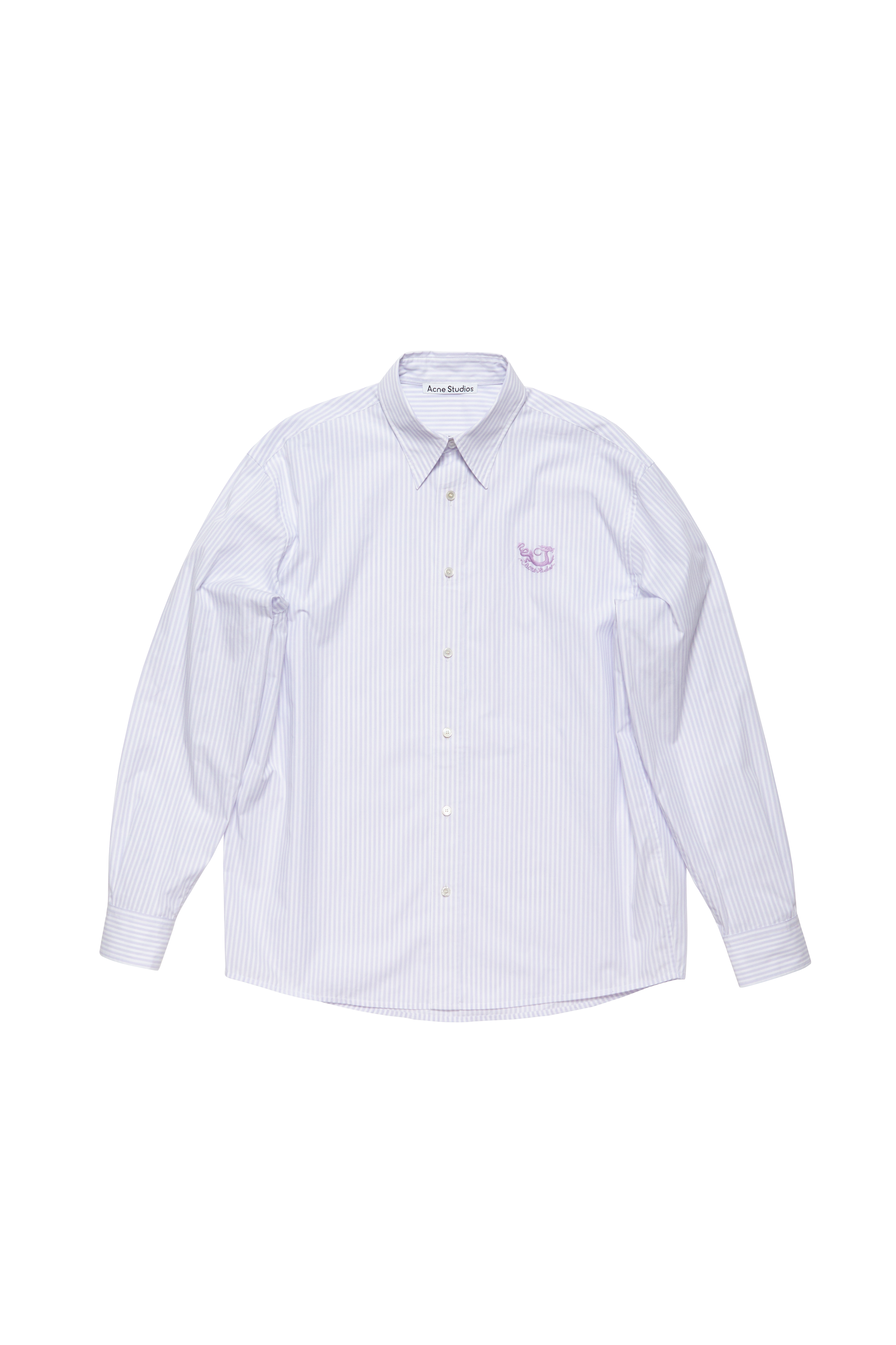 Acne Studios龍年條紋襯衫。NT$16,400（藍鐘提供）